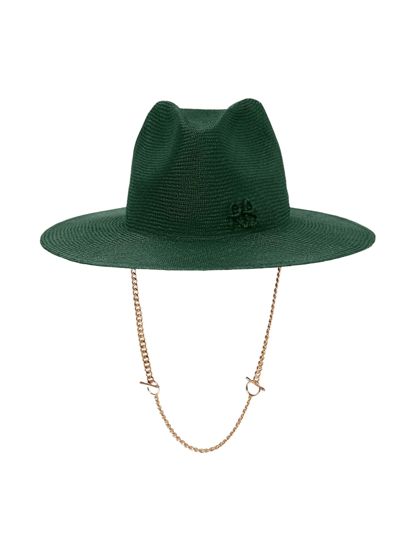 embroidered-logo detail sun hat