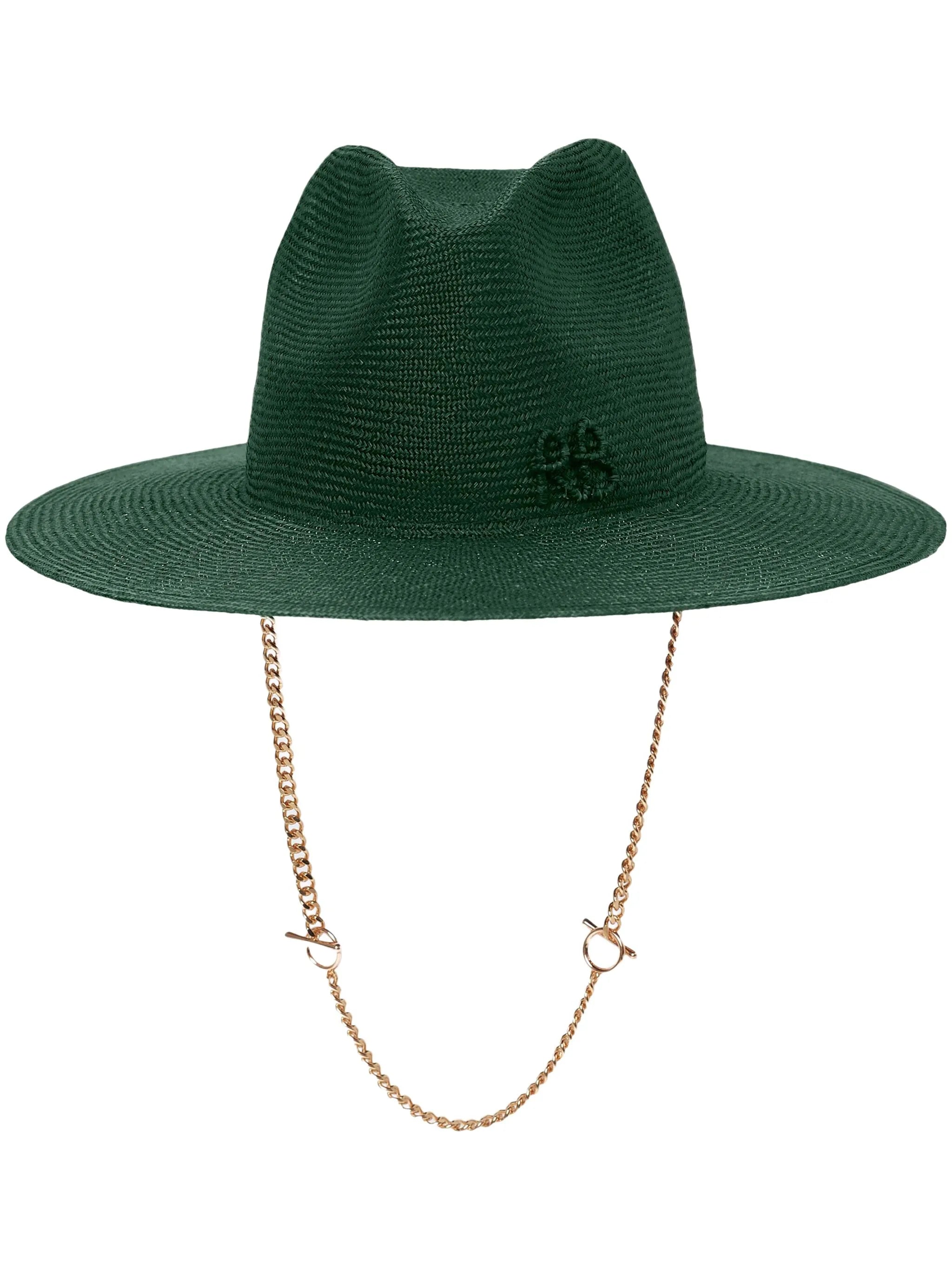 embroidered-logo detail sun hat