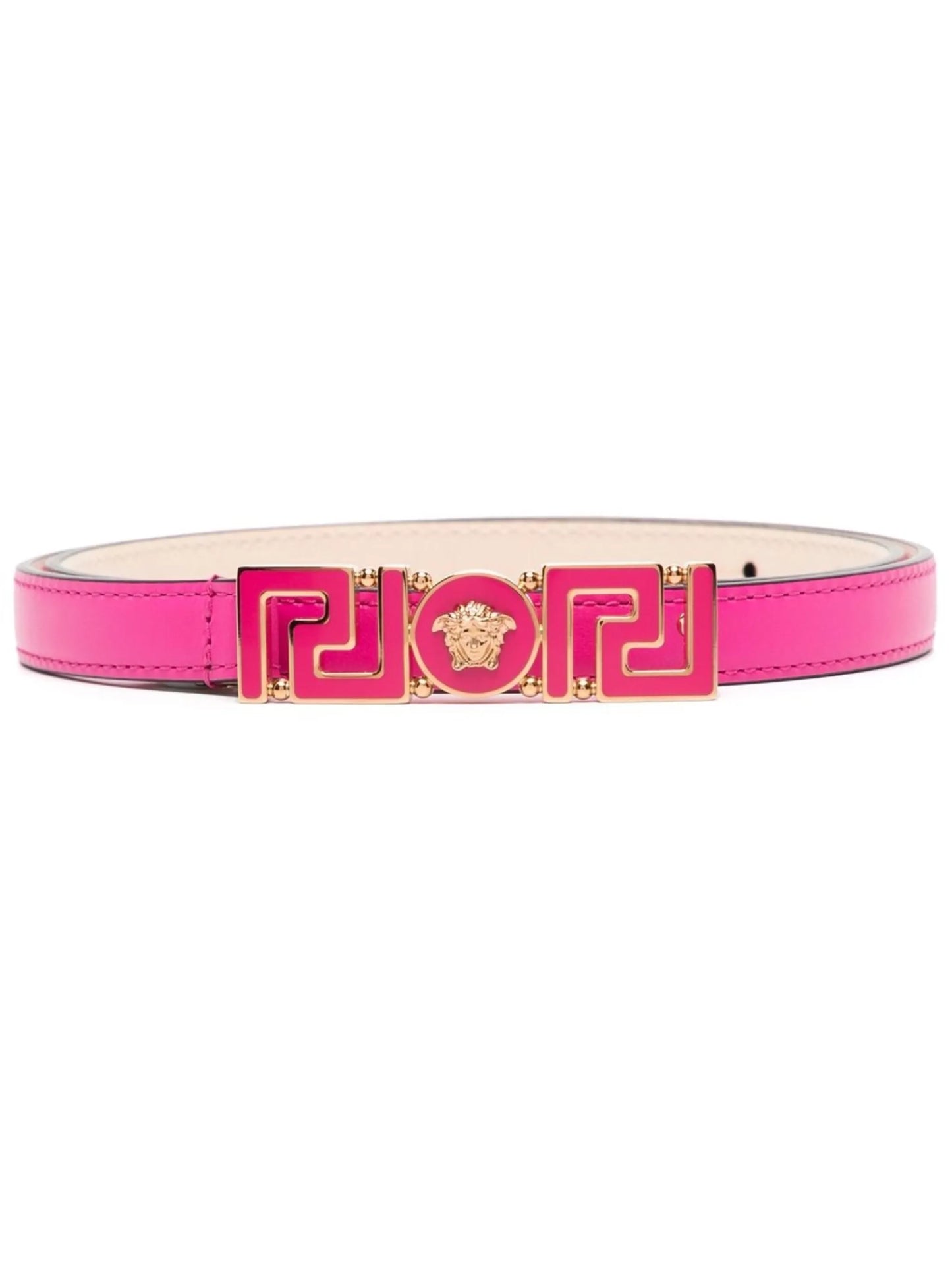 Greca Goddess leather belt