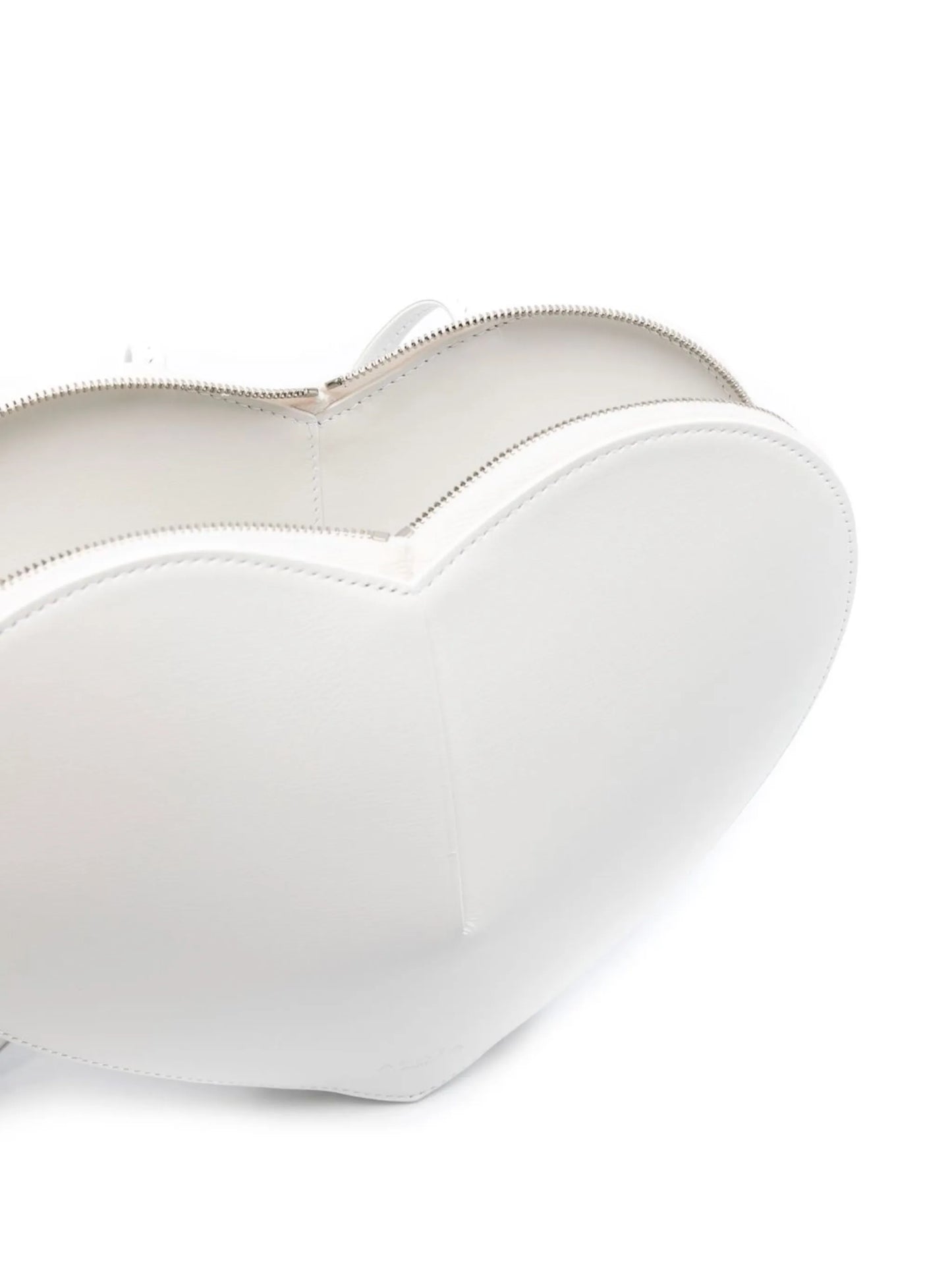 heart-shaped satchel bag