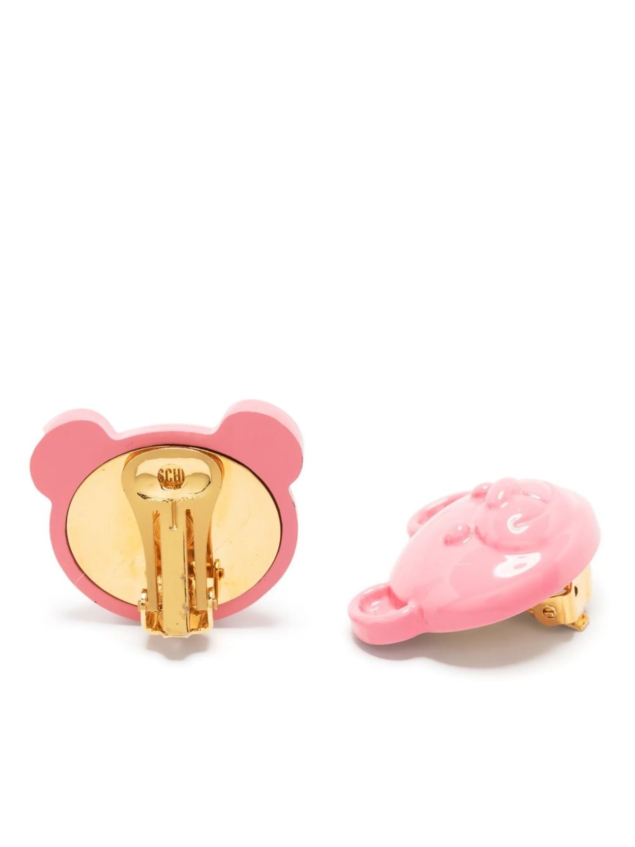 Teddy Bear clip-on earrings