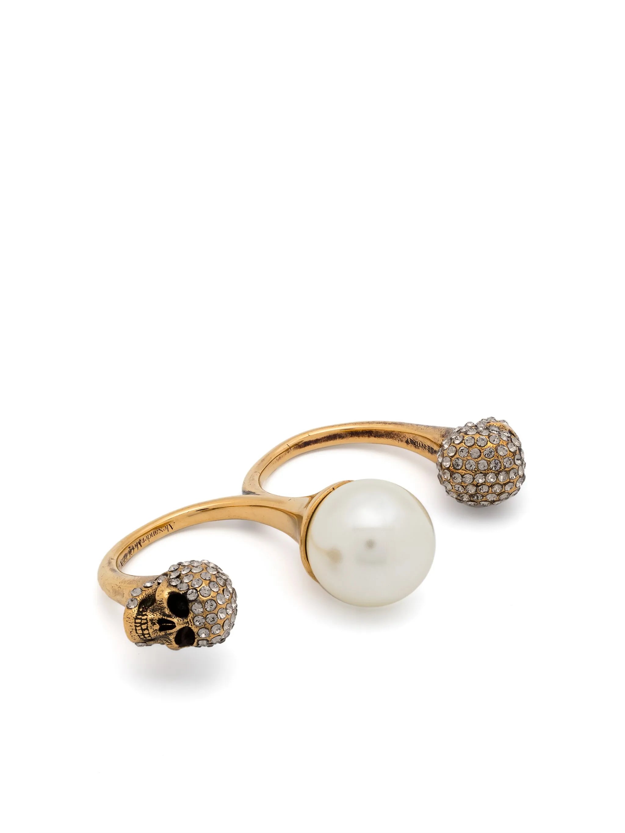 skull knuckleduster ring