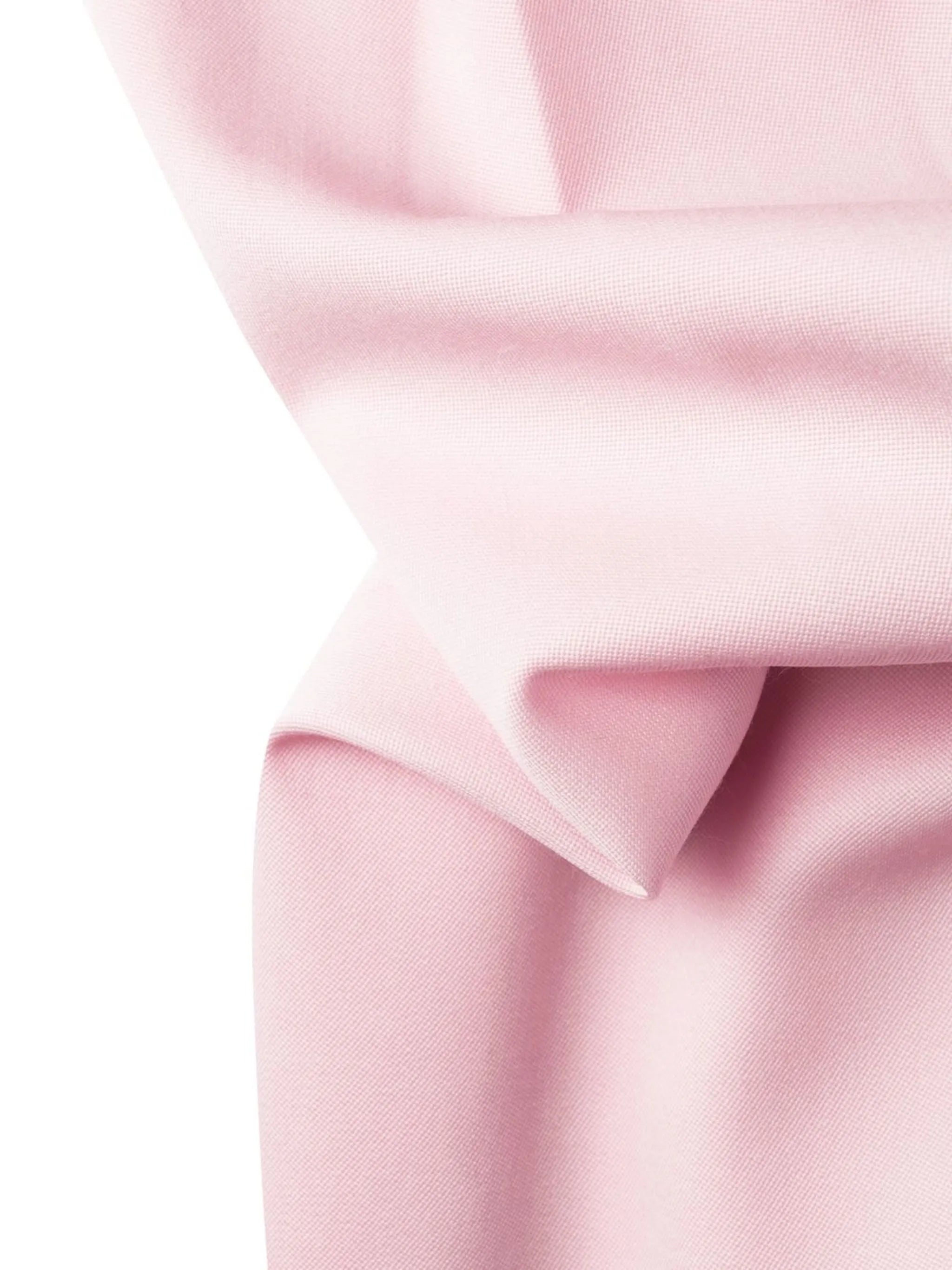 pleated high-waisted trousers