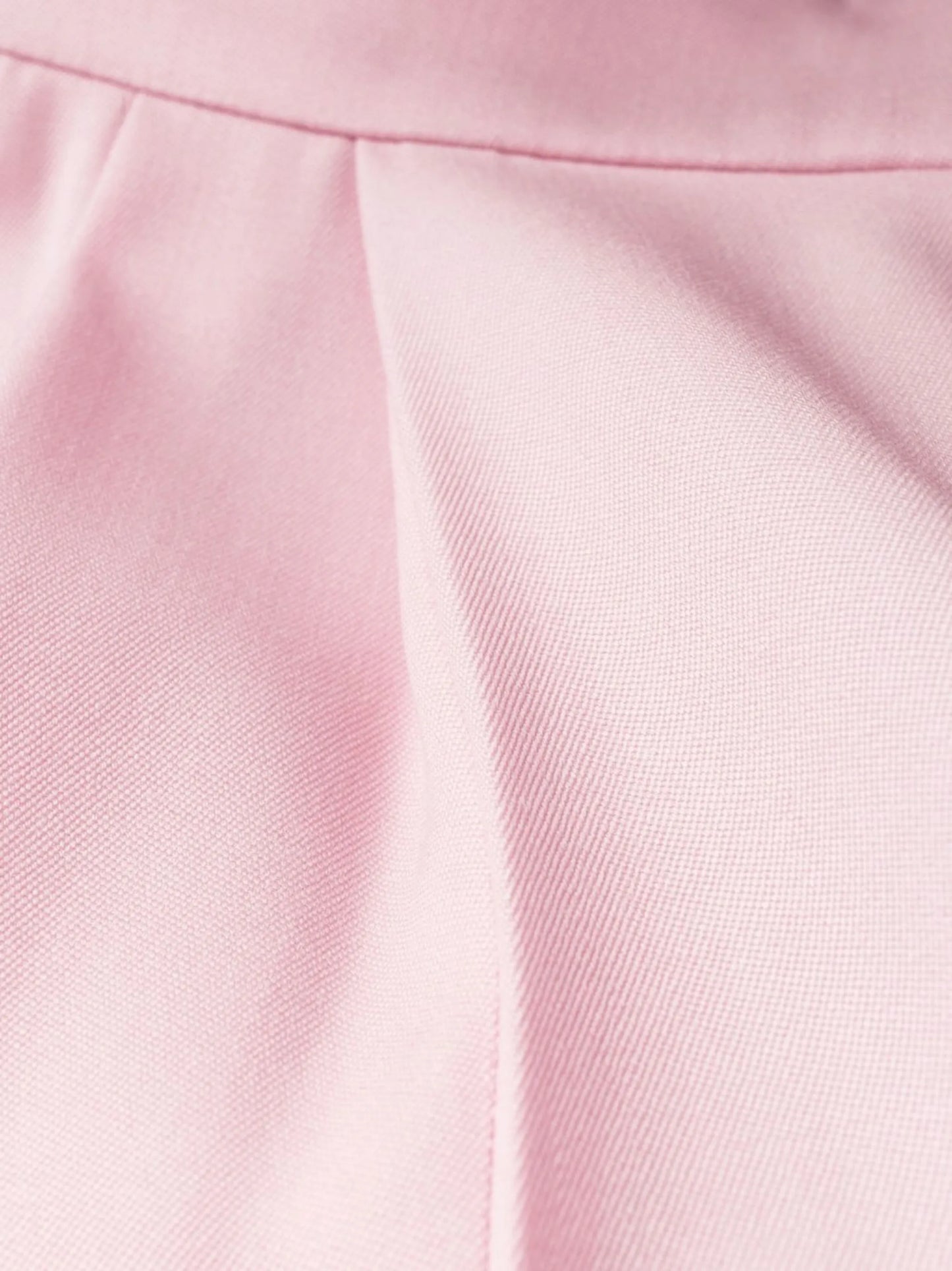 pleated high-waisted trousers