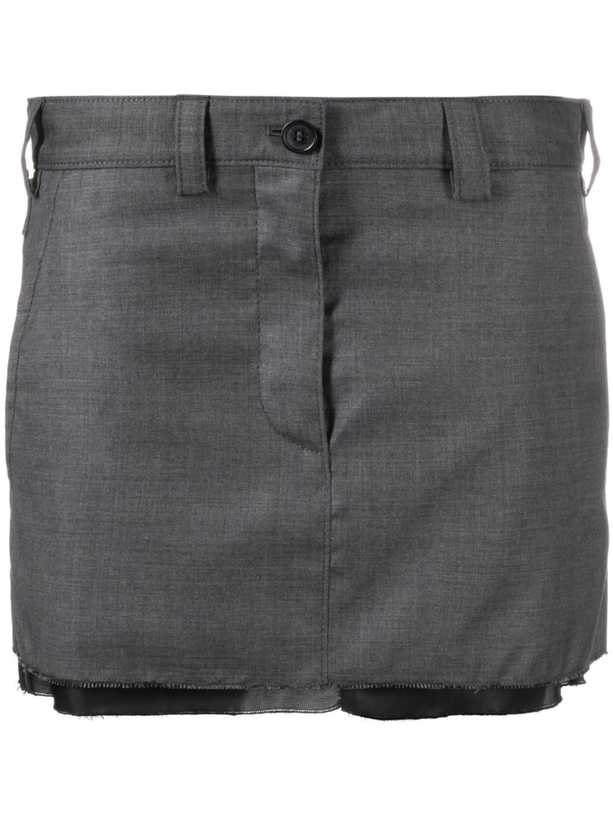 logo-patch miniskirt