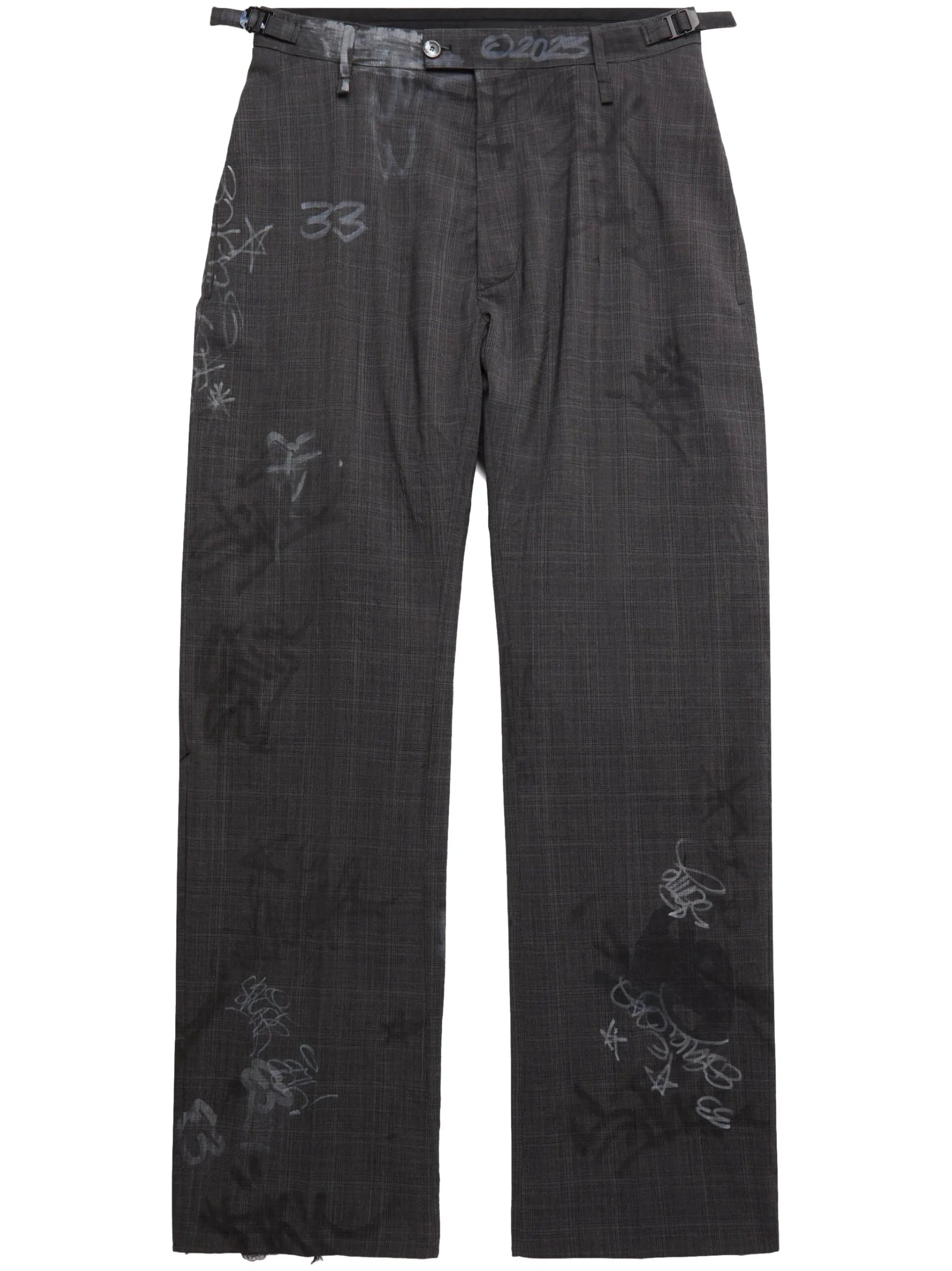 Graffiti Skater tailored trousers
