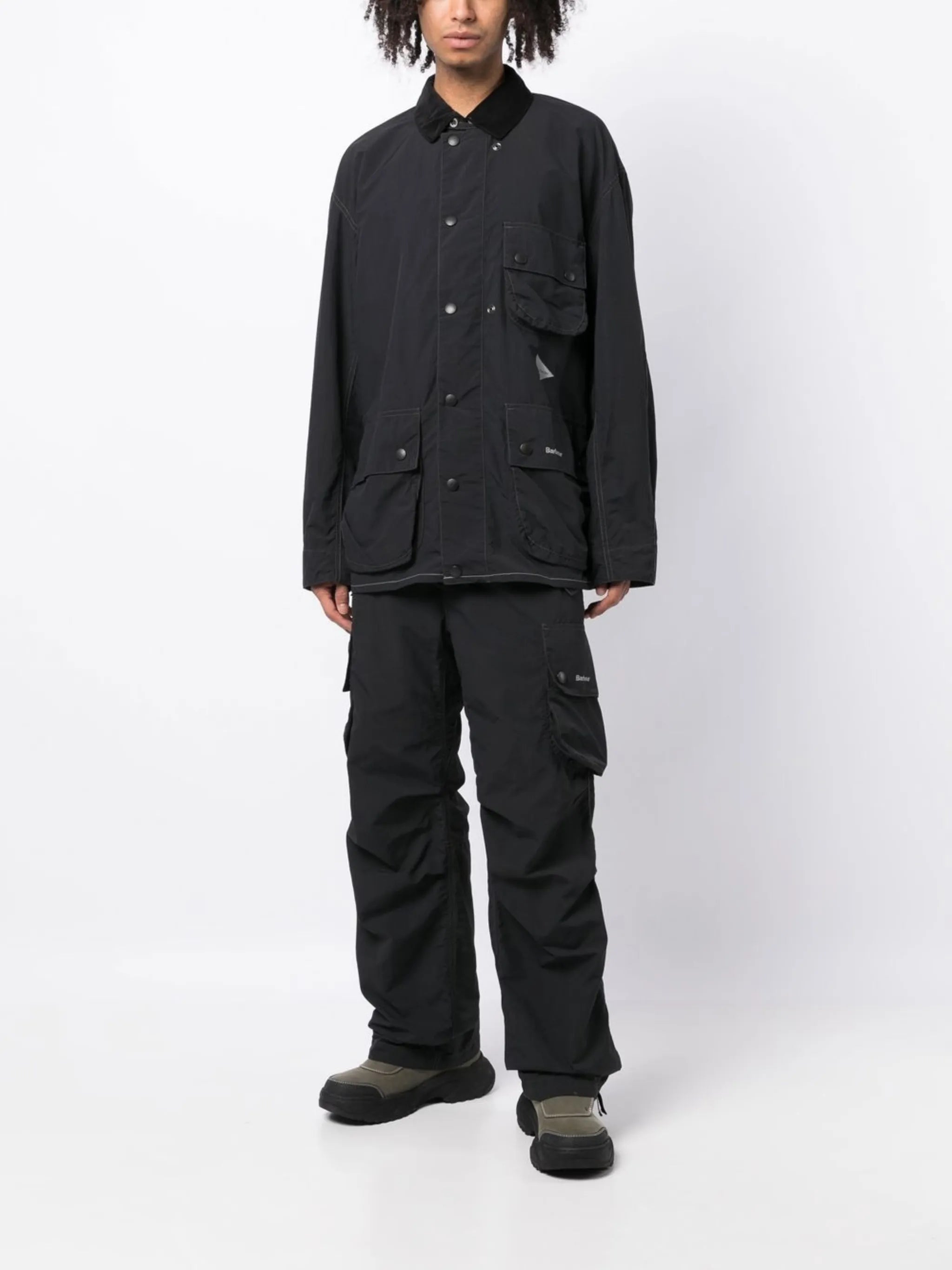 Pivot logo-print jacket
