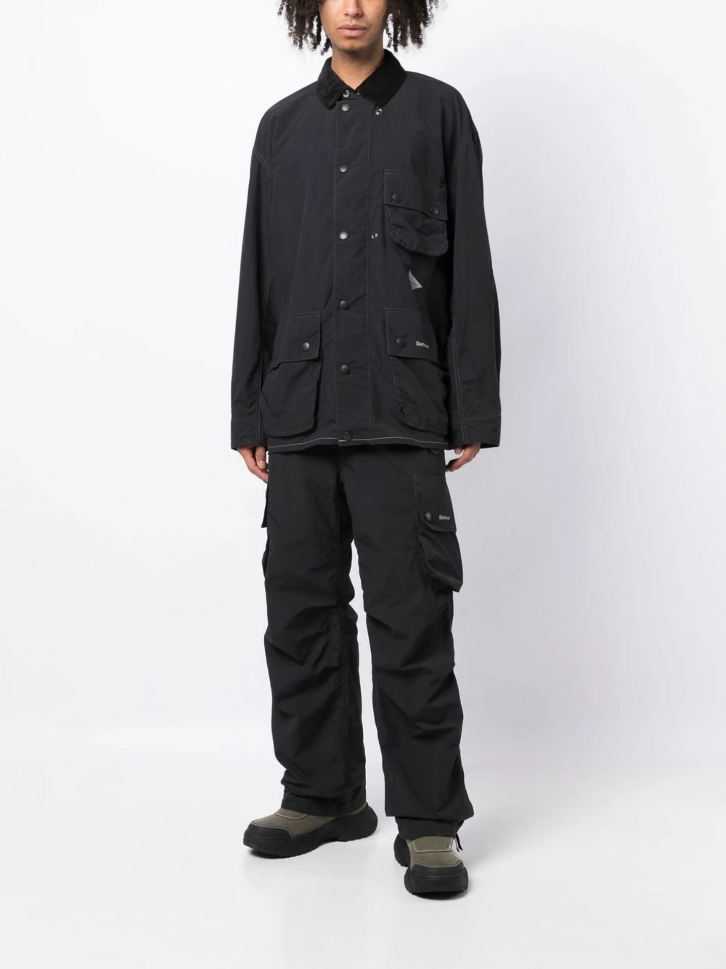 Pivot logo-print jacket