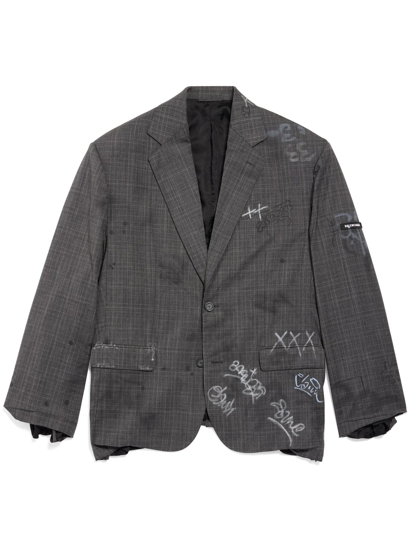 Graffiti Skater wool blazer