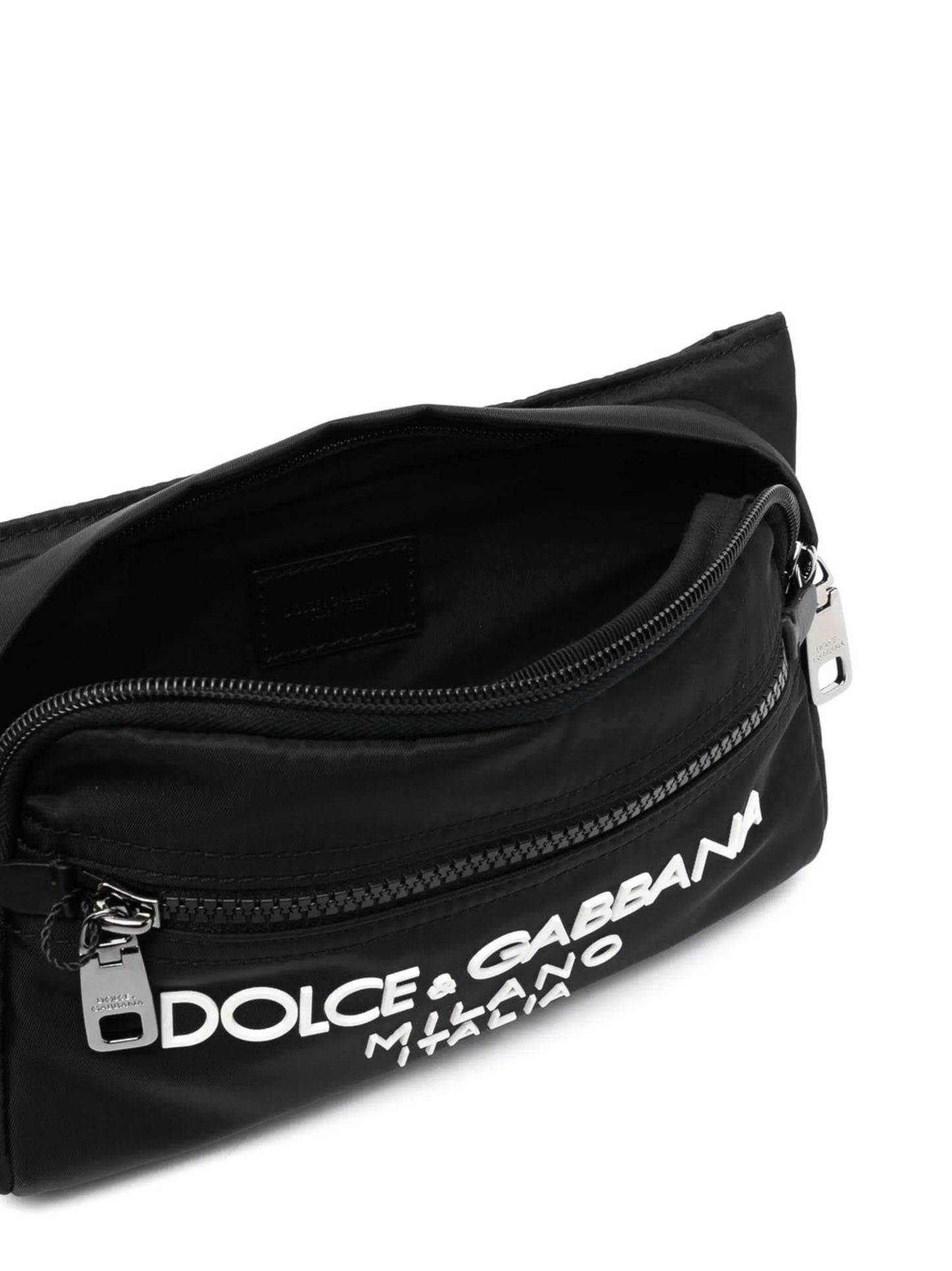 embossed-logo belt bag