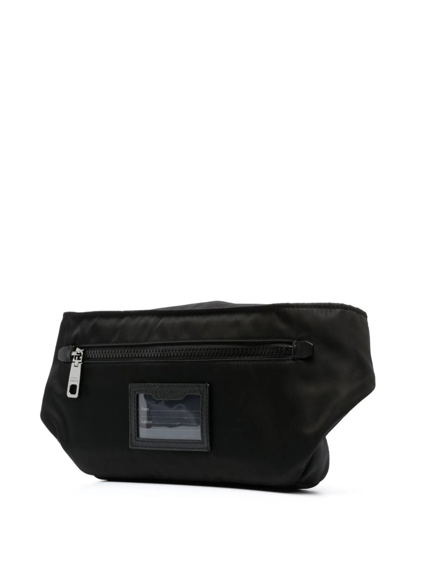 embossed-logo belt bag