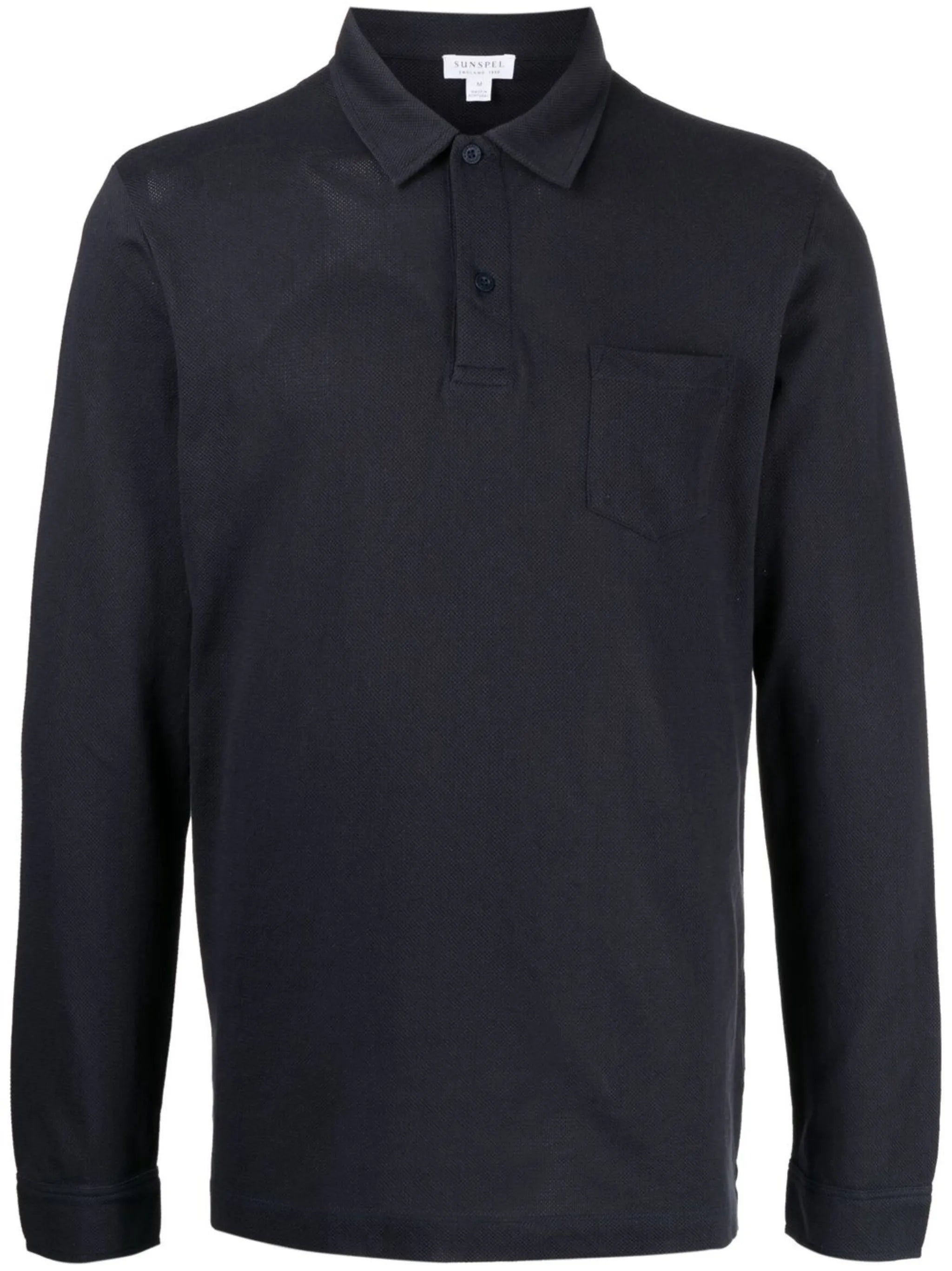 Riviera long-sleeve polo shirt