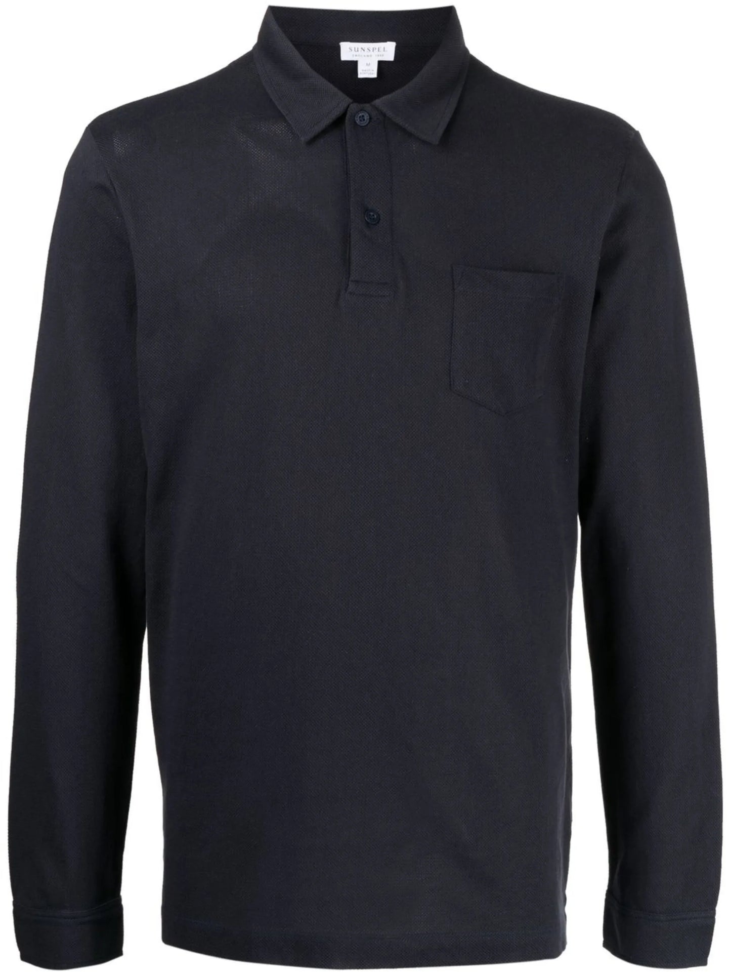 Riviera long-sleeve polo shirt