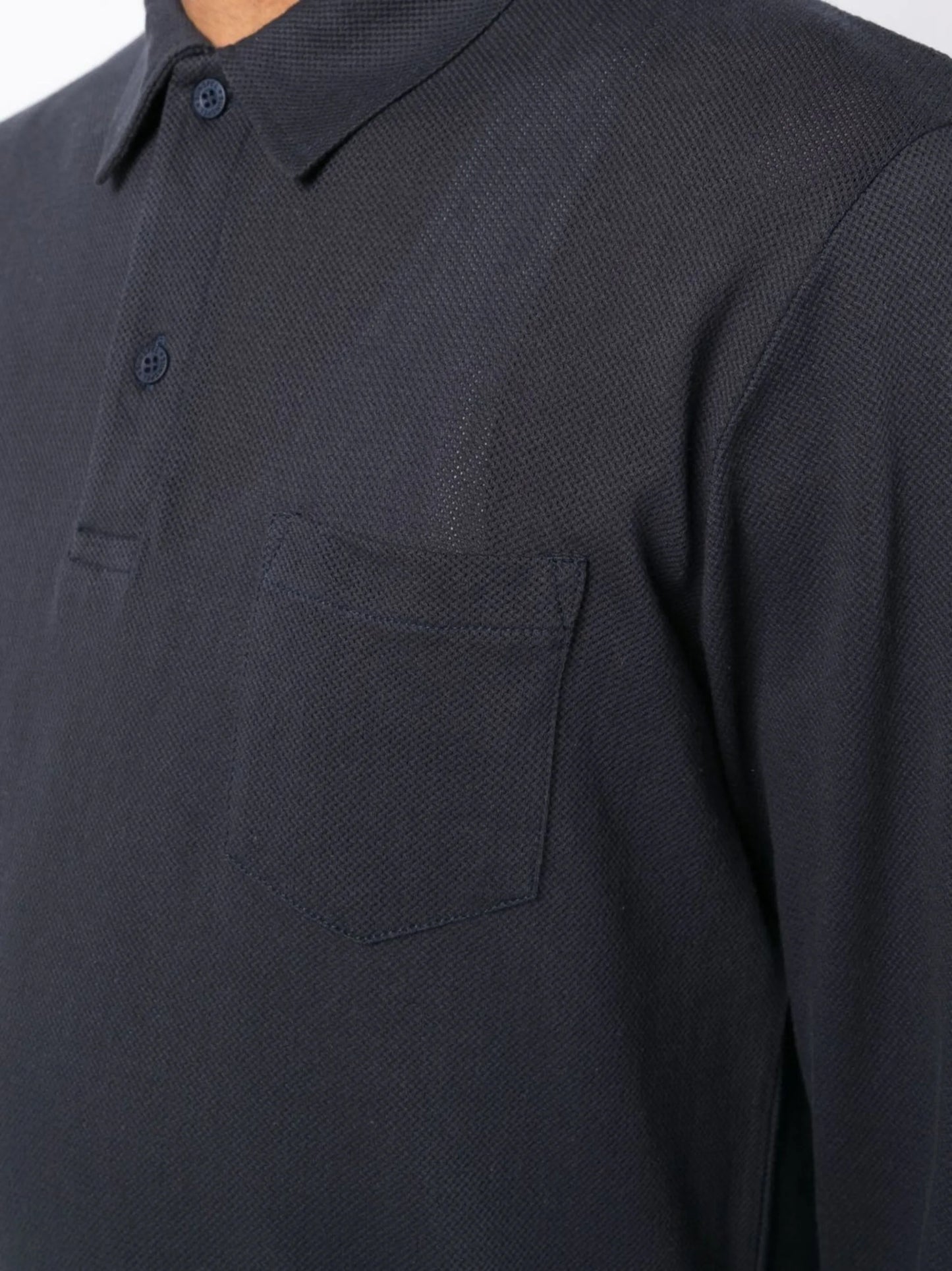 Riviera long-sleeve polo shirt