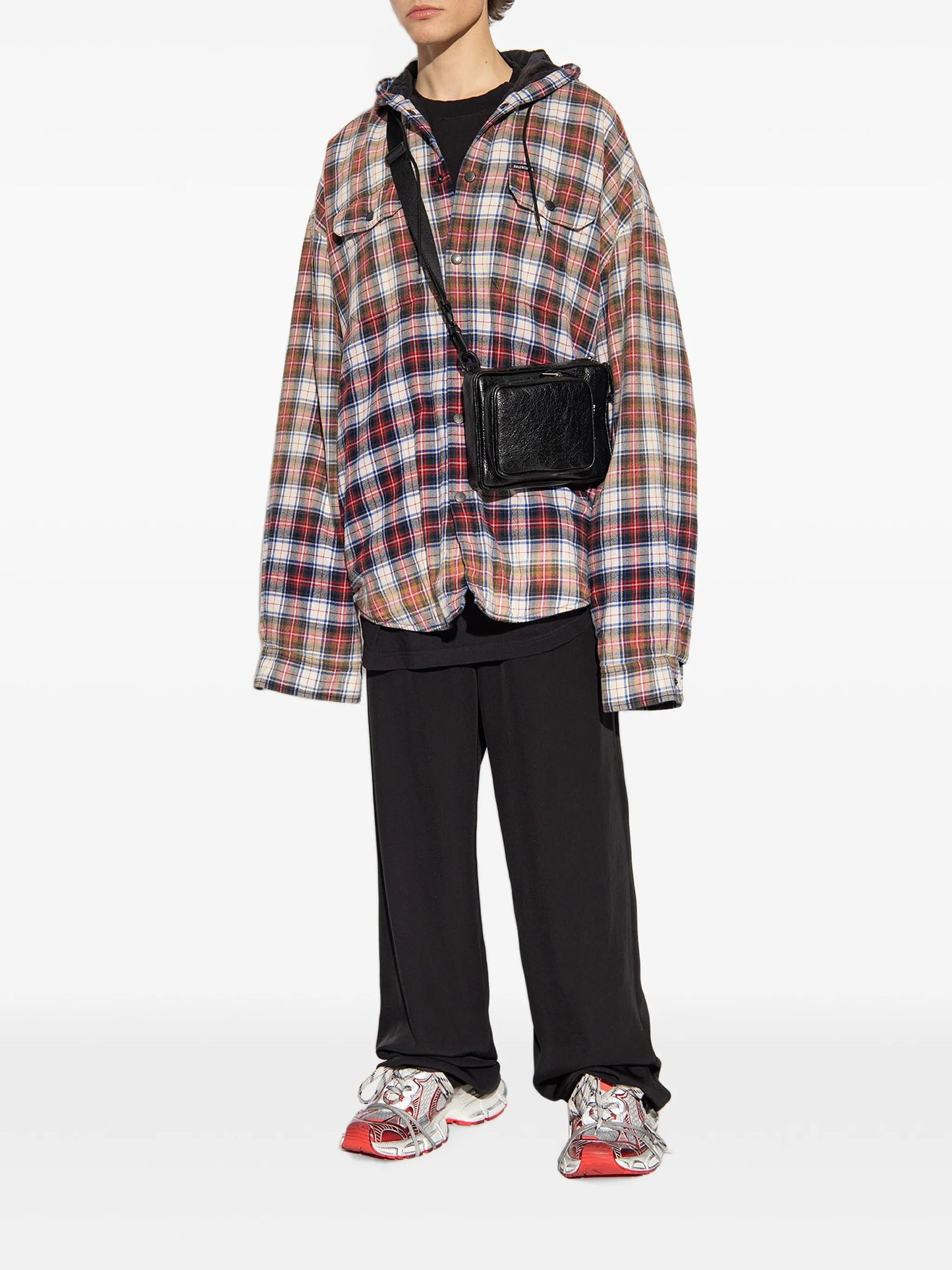 3XL panelled sneakers