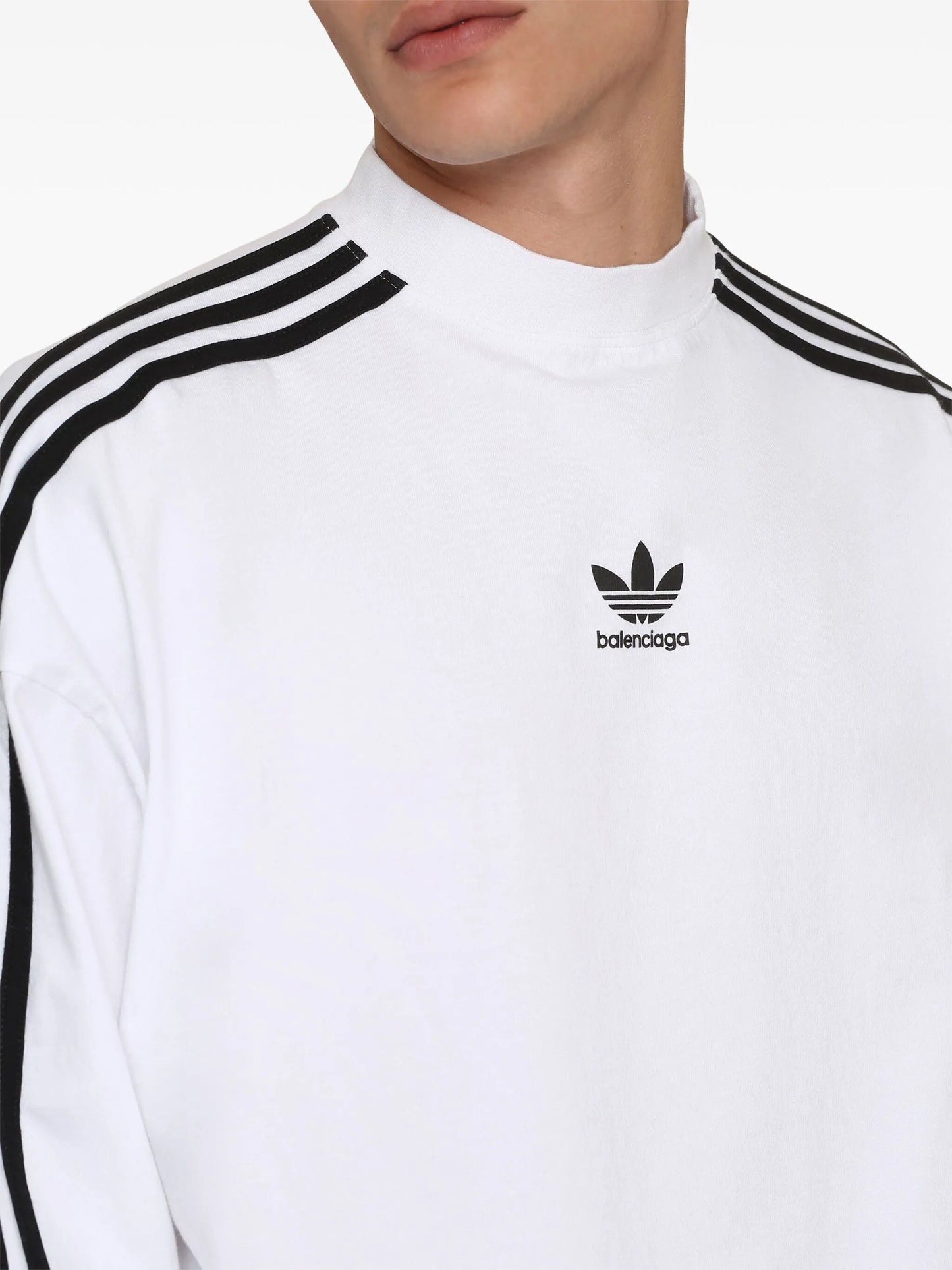 x adidas Trefoil print T-shirt