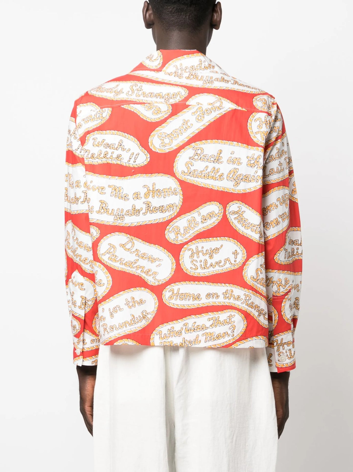 Rodeo Slogan graphic-print shirt