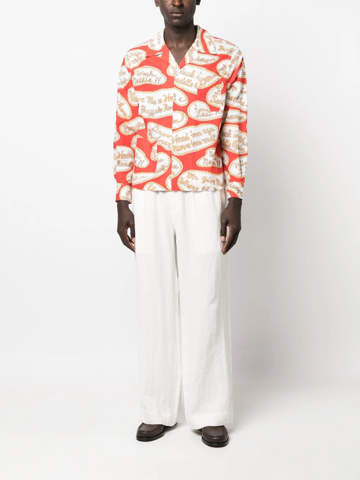 Rodeo Slogan graphic-print shirt