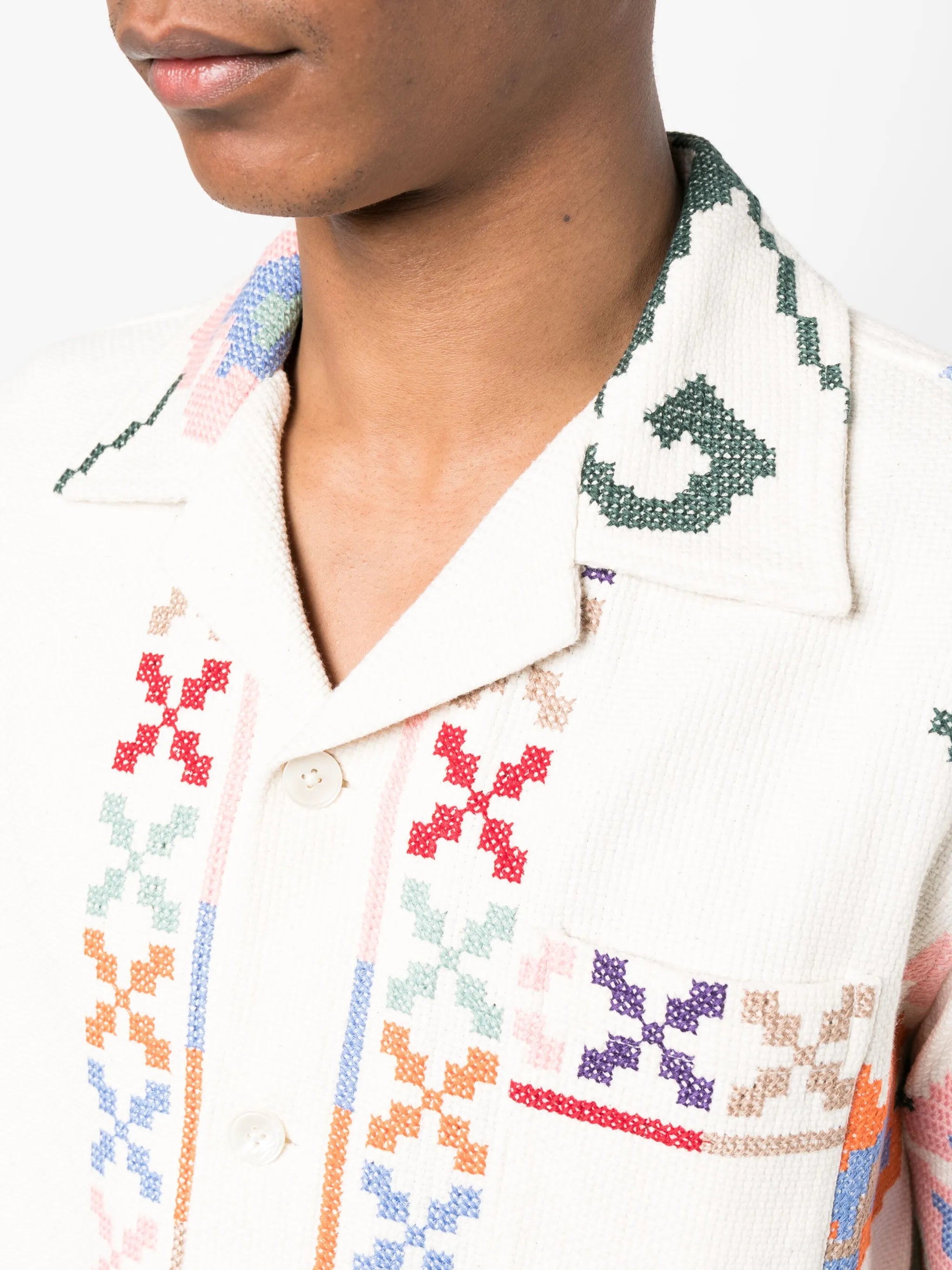 Prisma embroidered shirt