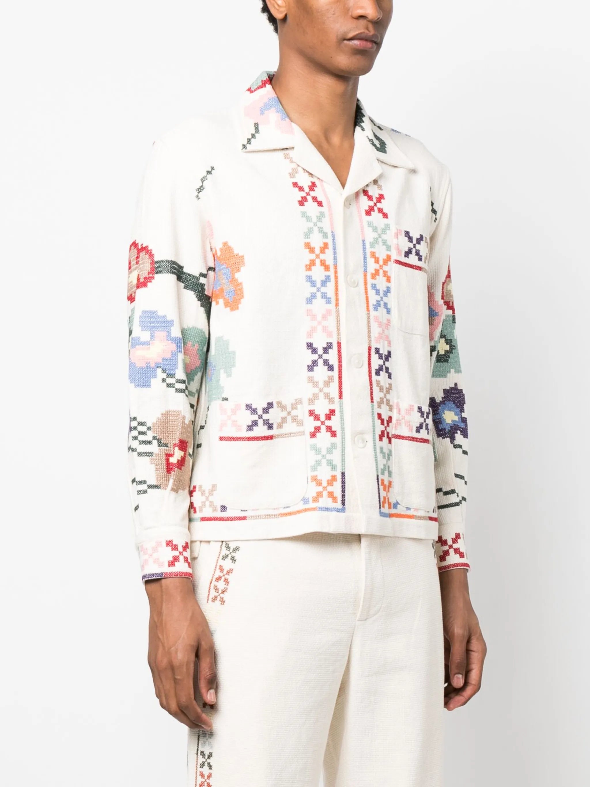 Prisma embroidered shirt
