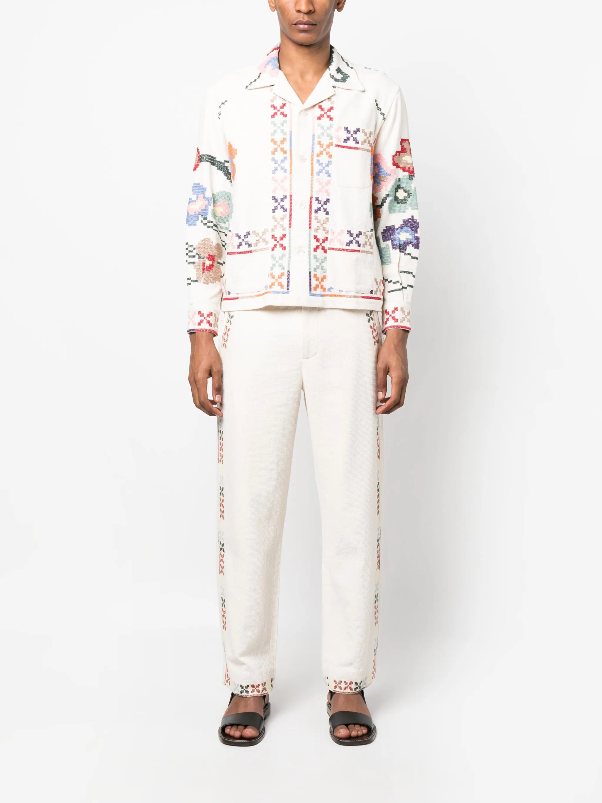 Prisma embroidered shirt