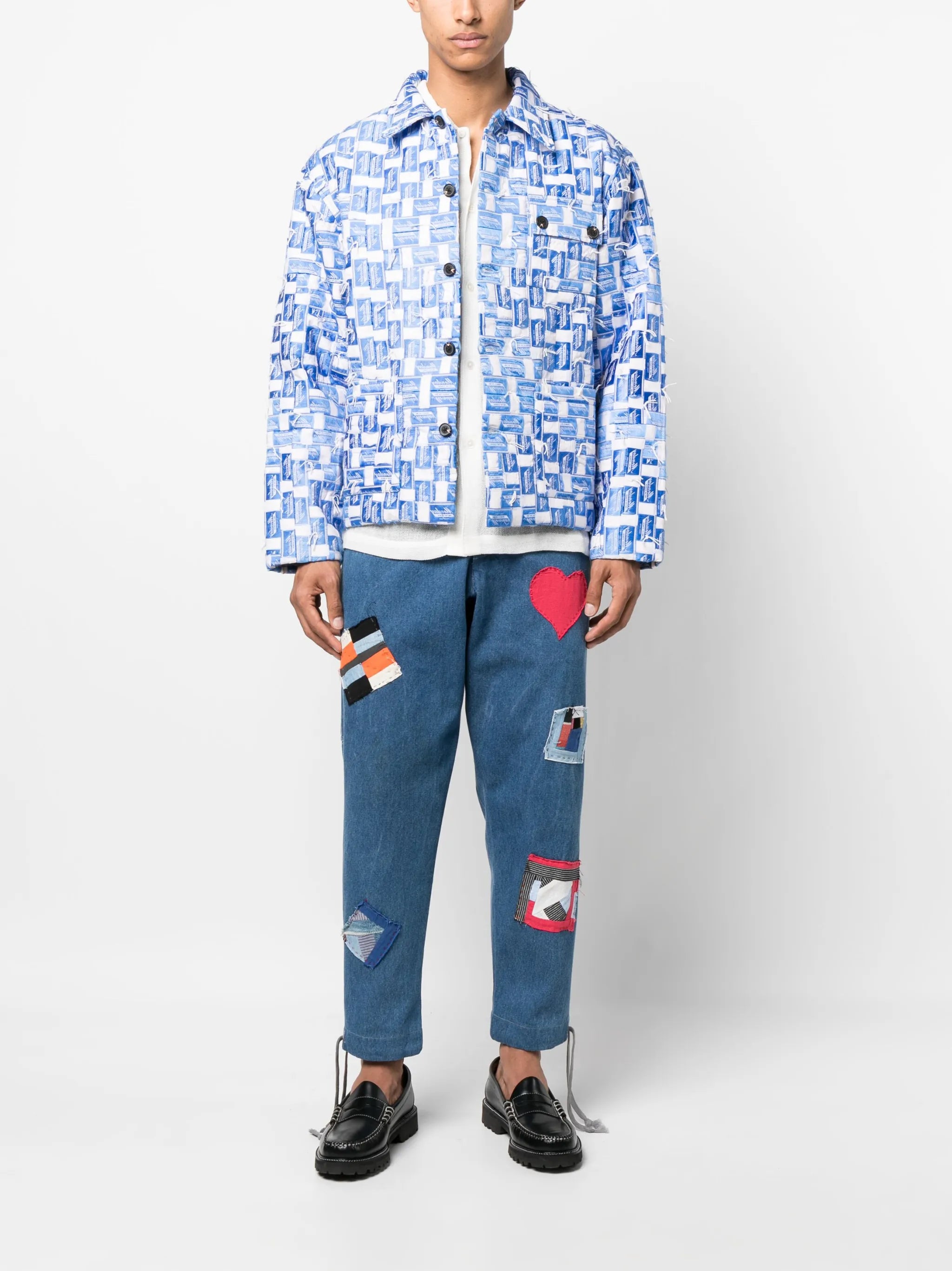 Monday Label button-up jacket