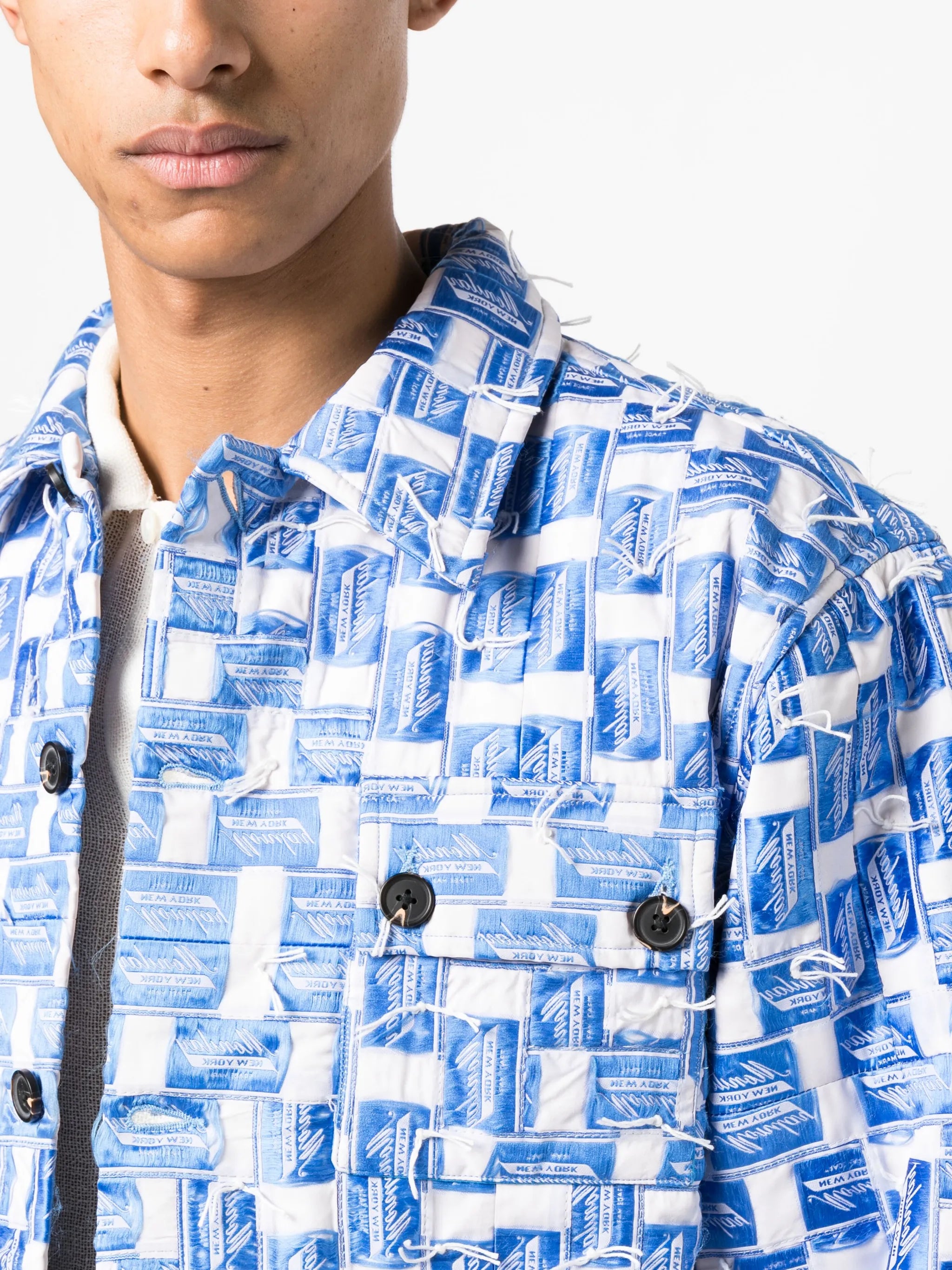 Monday Label button-up jacket