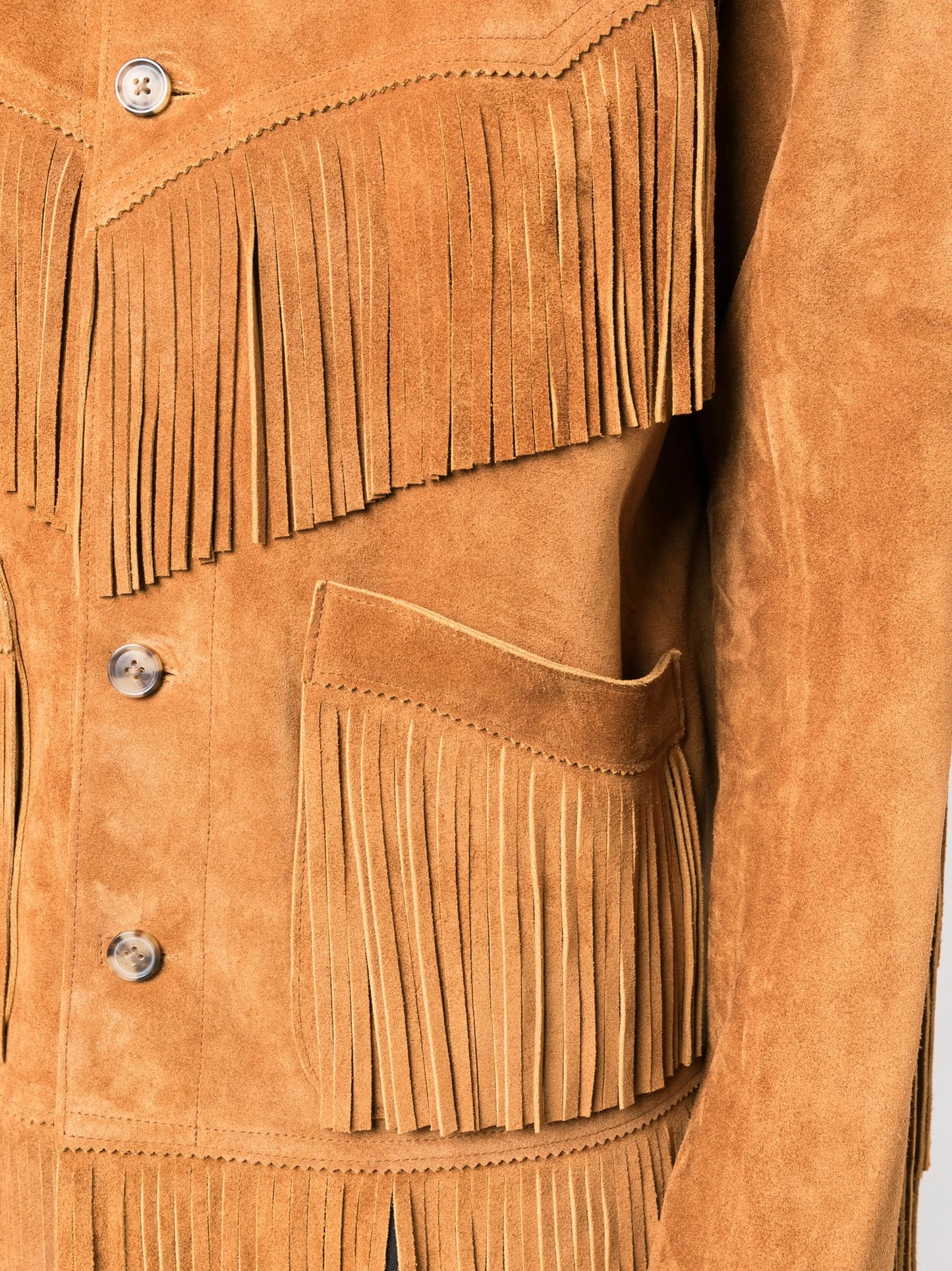 fringed leather jacket