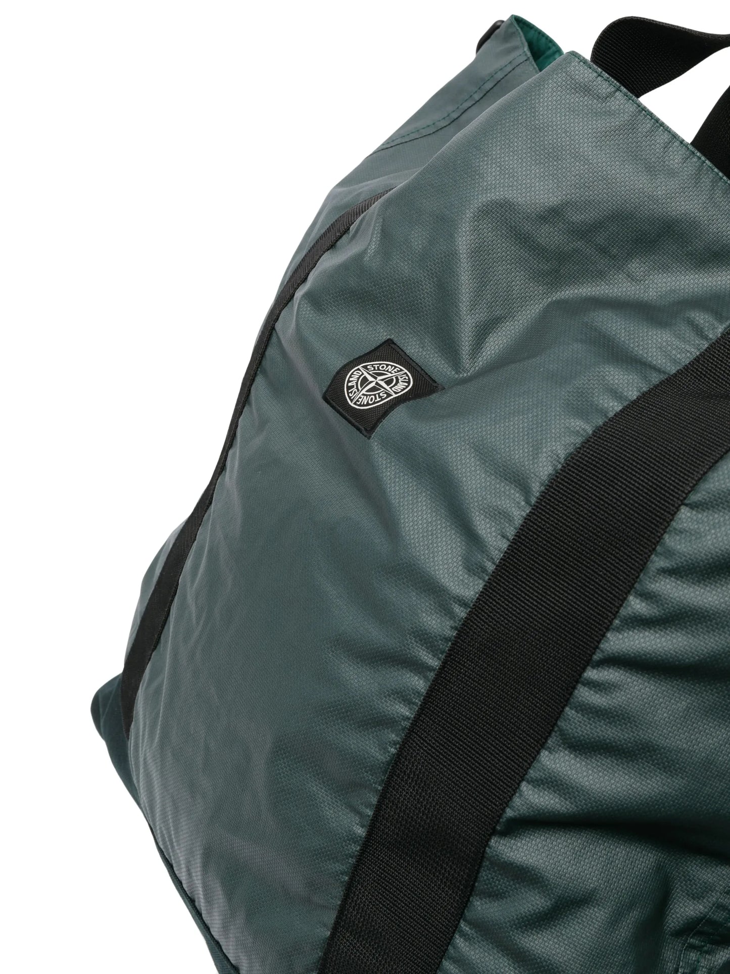 logo-patch canvas tote bag