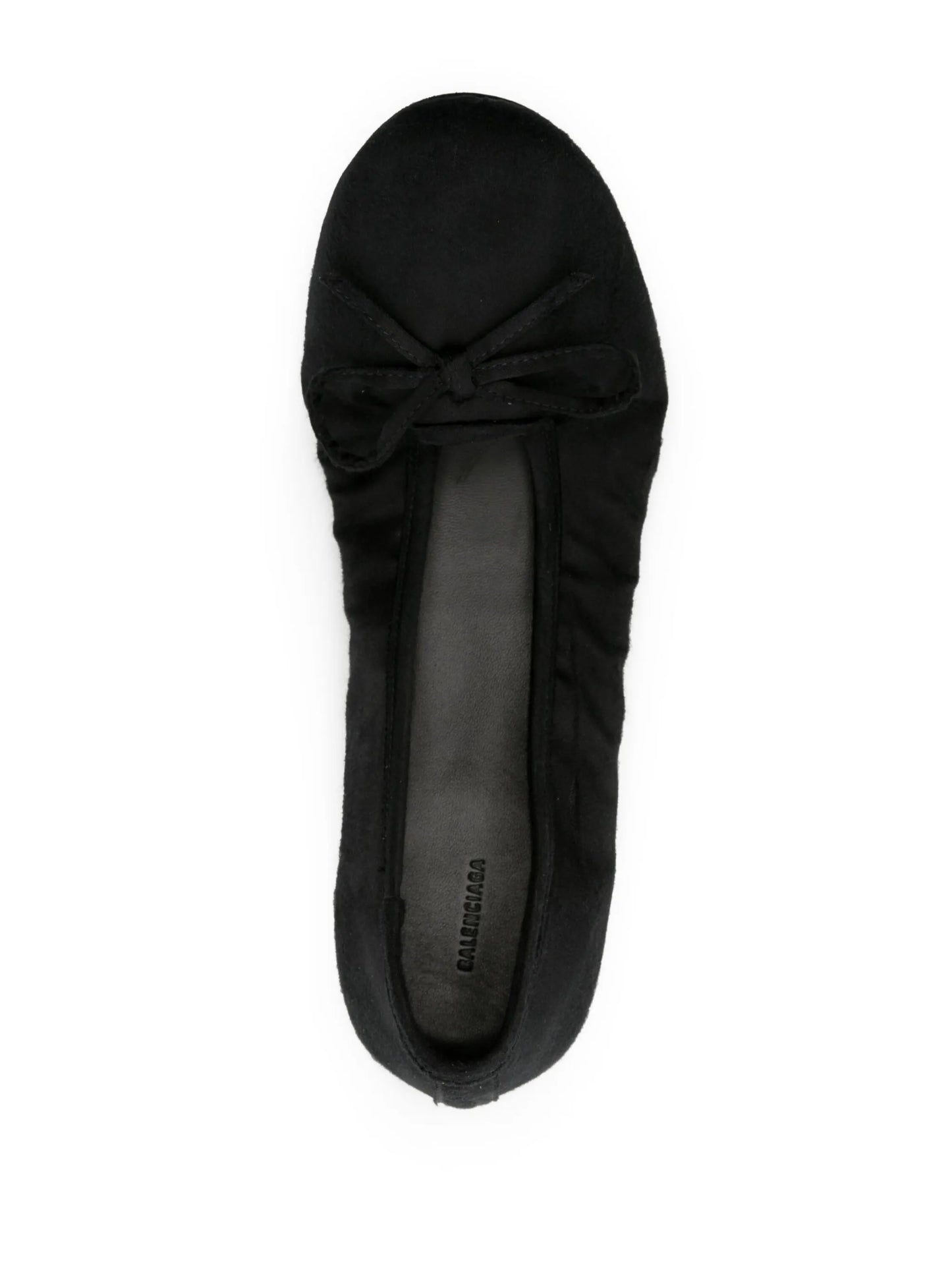 Leopold satin ballerina shoes
