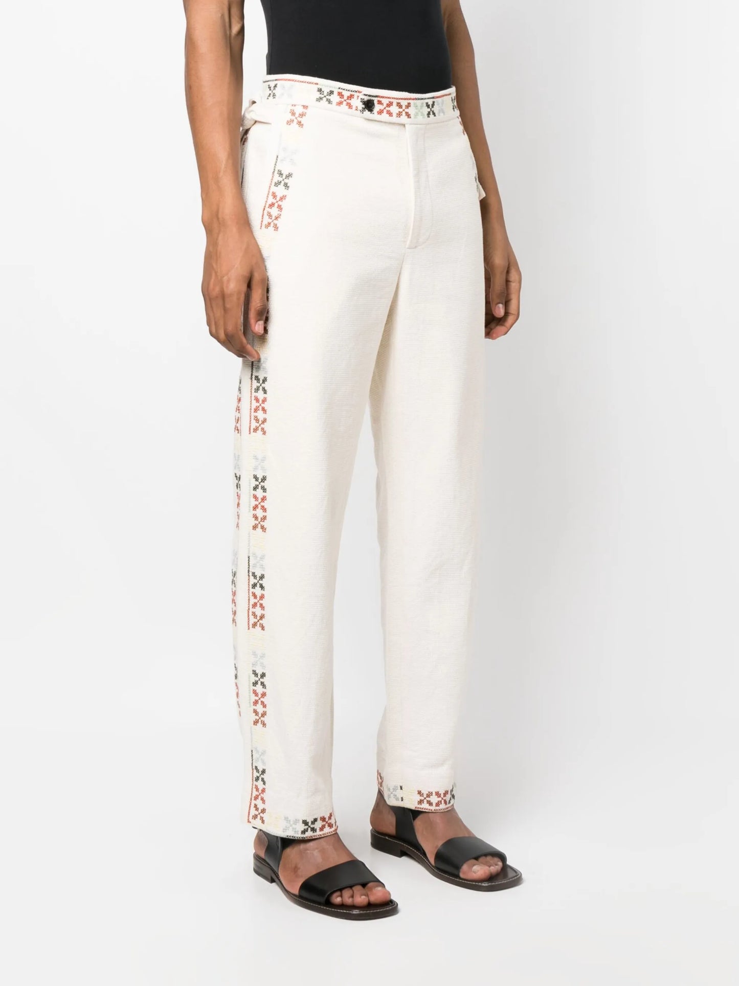 Prisma straight-leg trousers