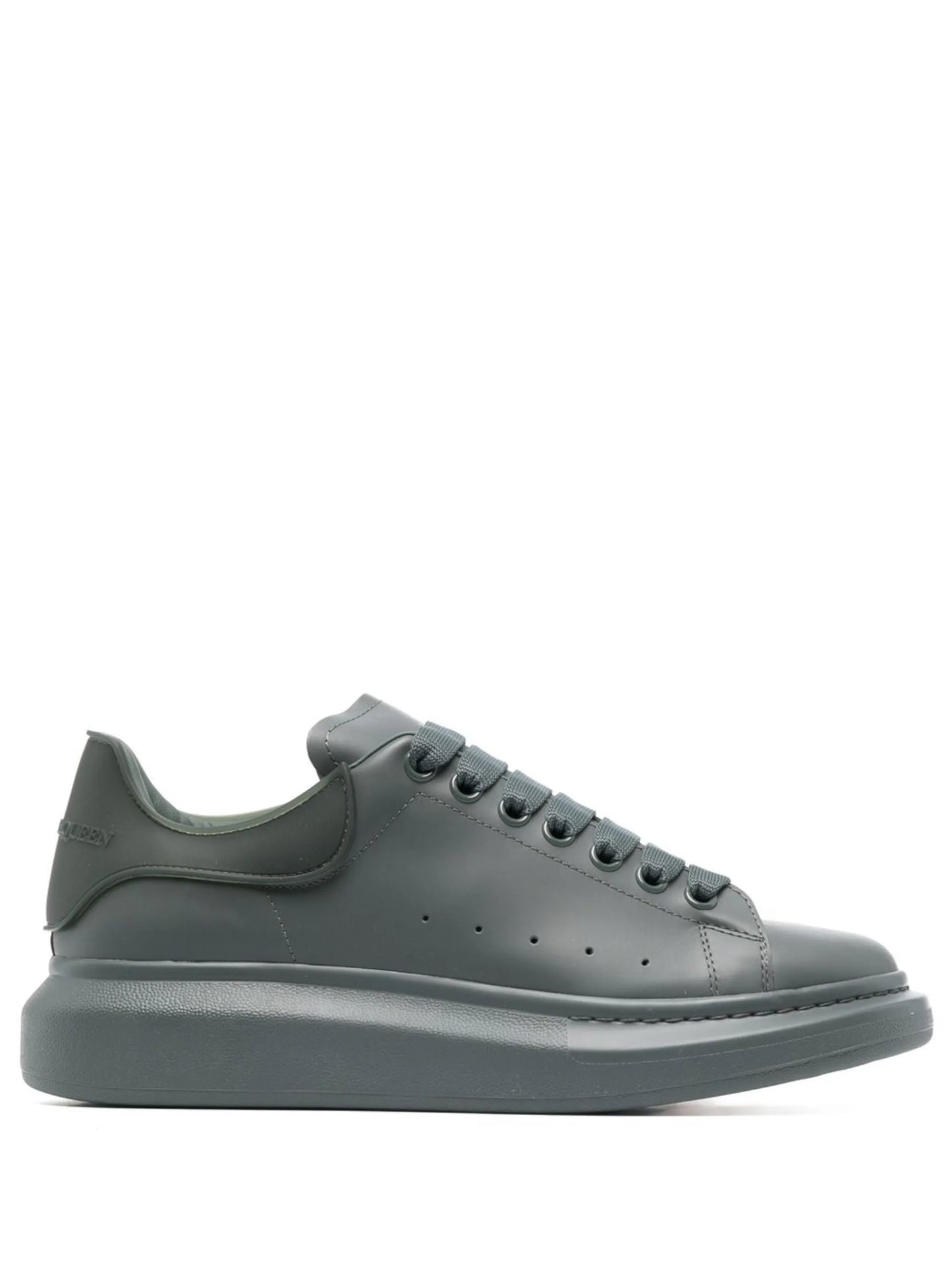 Oversized lace-up sneakers