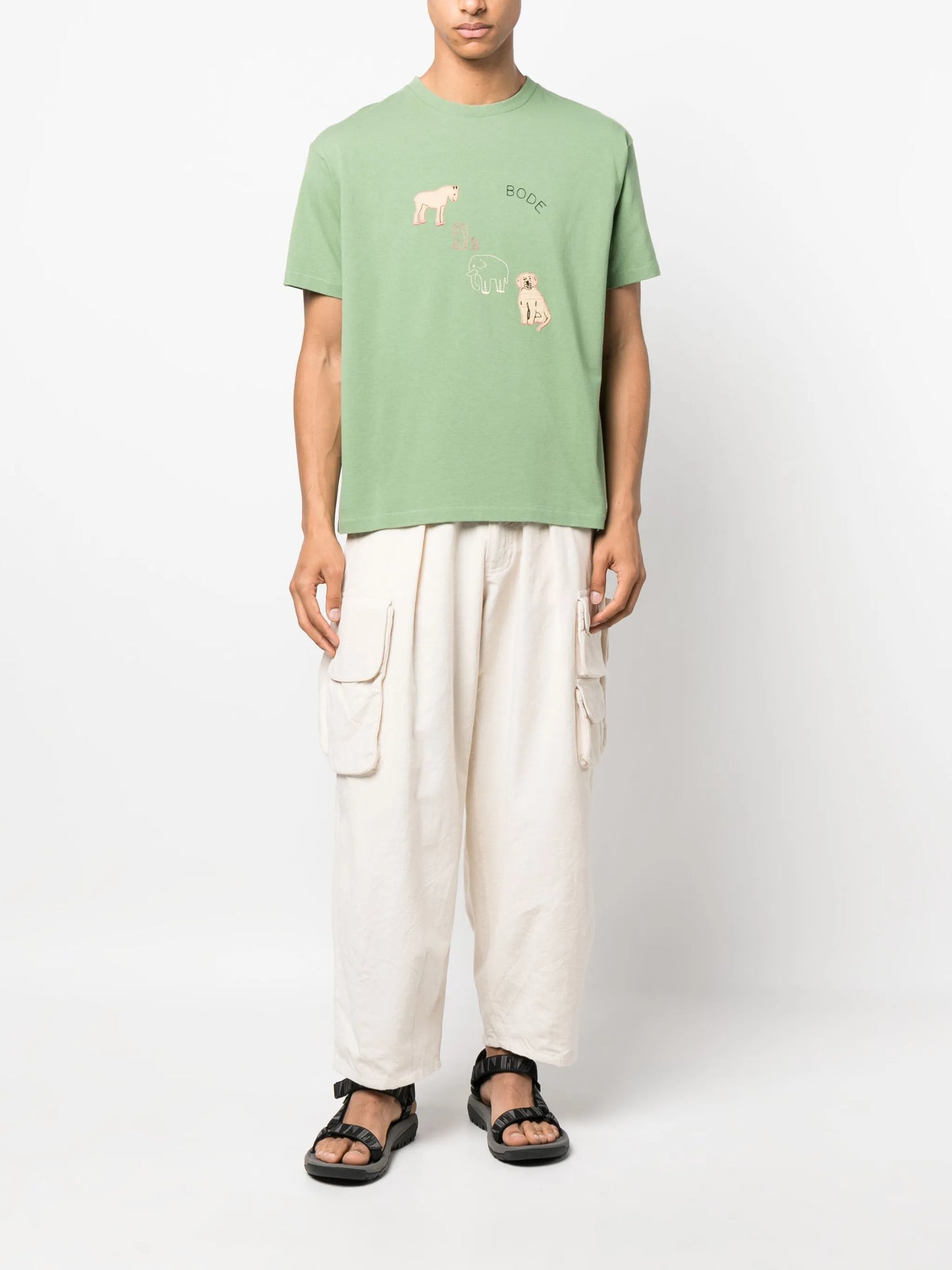 Tiny Zoo short-sleeve T-shirt