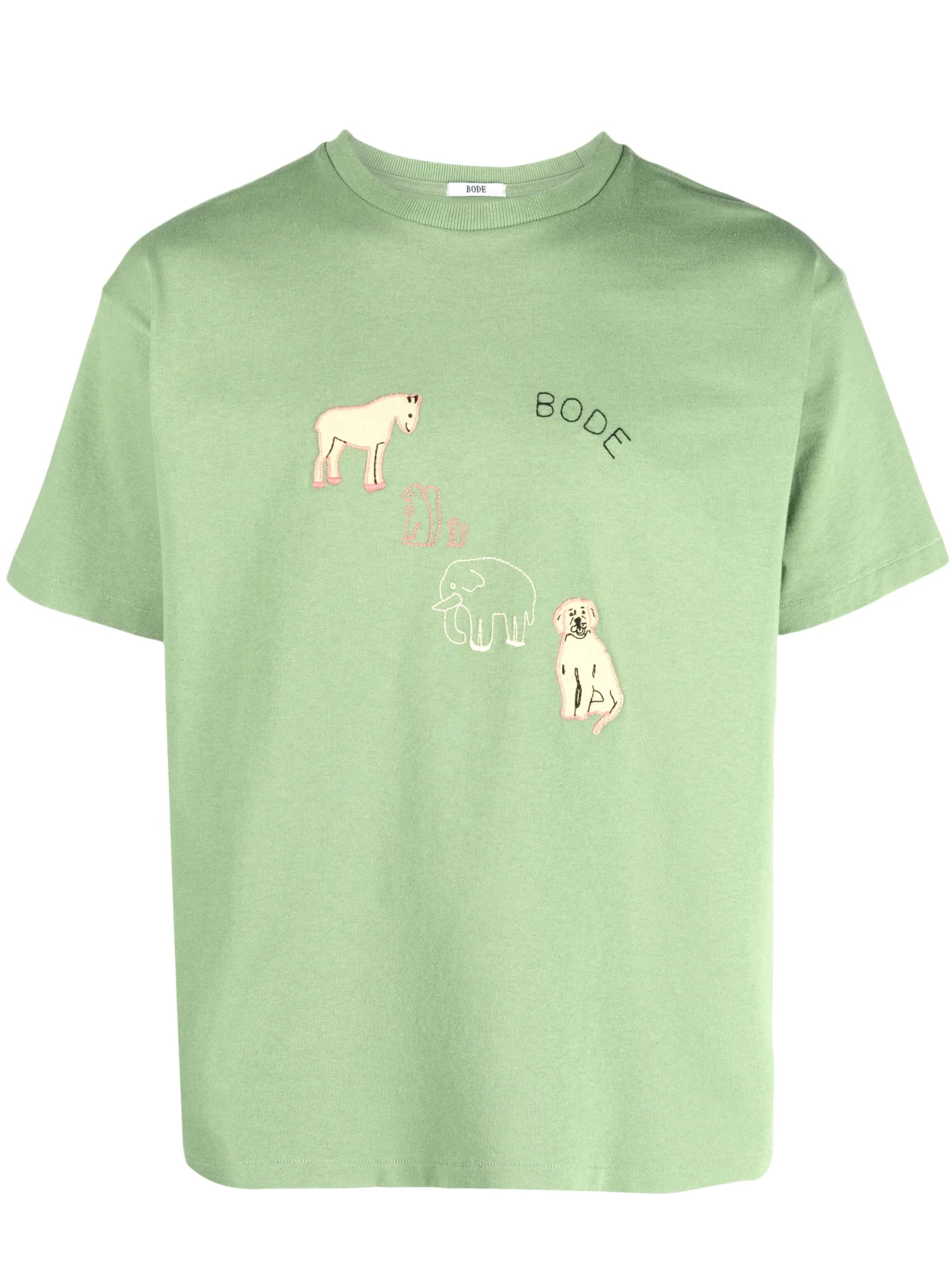 Tiny Zoo short-sleeve T-shirt