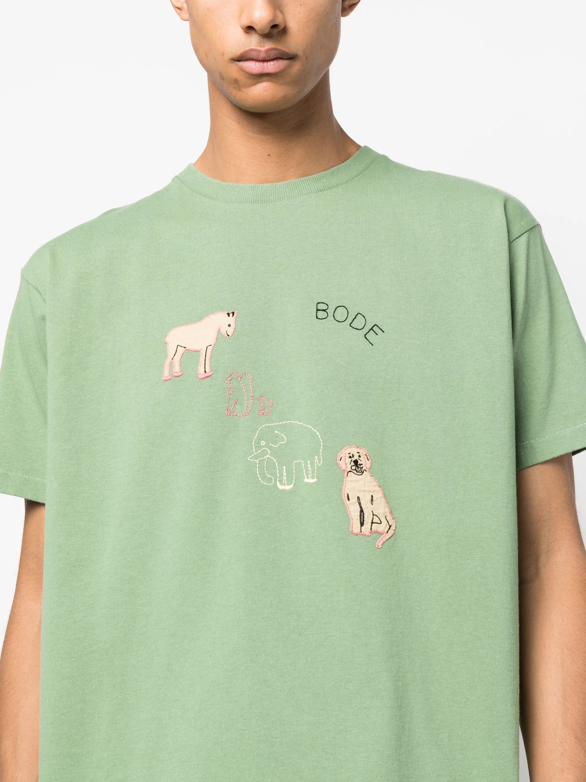 Tiny Zoo short-sleeve T-shirt