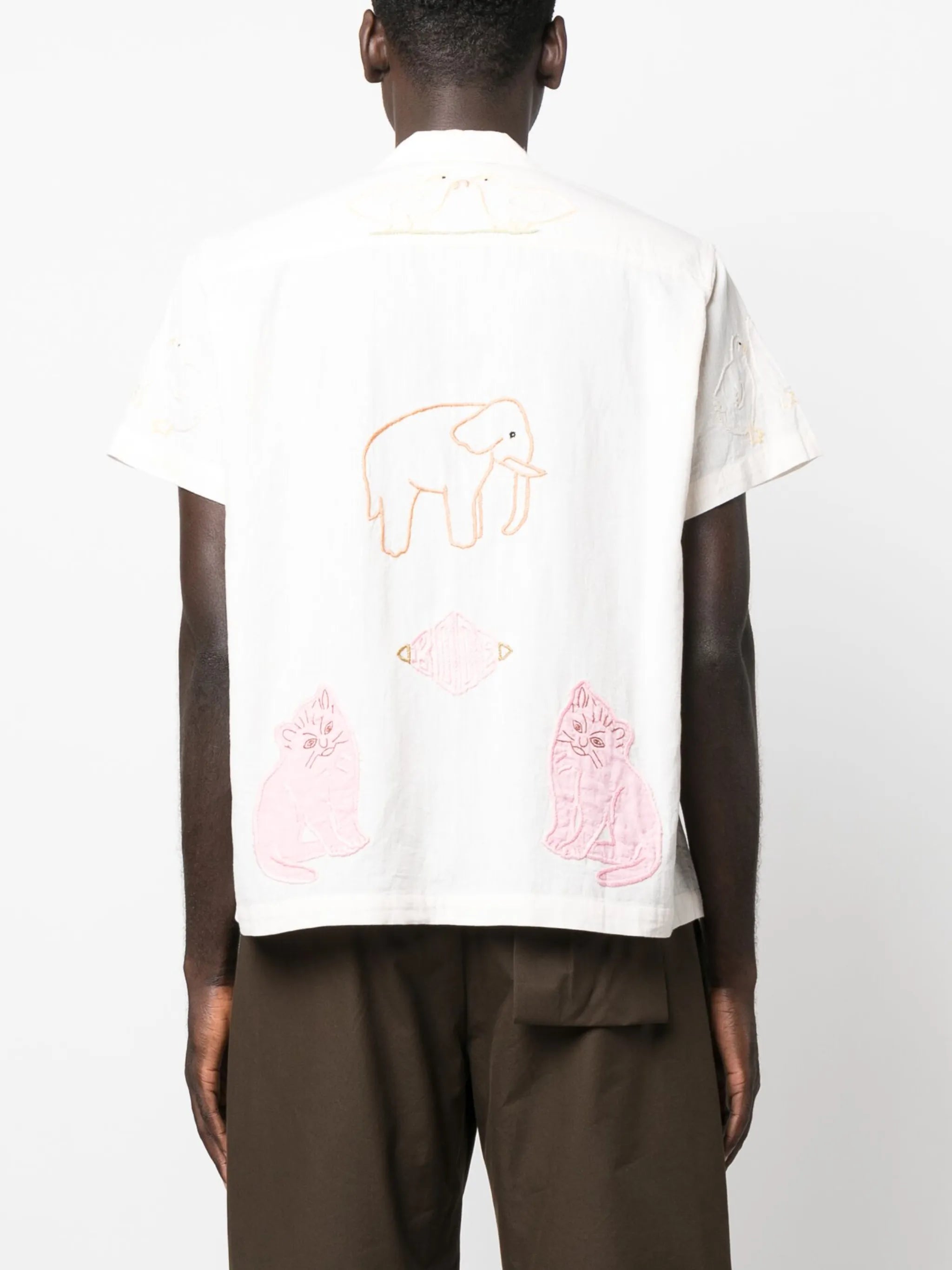 Tiny Zoo short-sleeved shirt