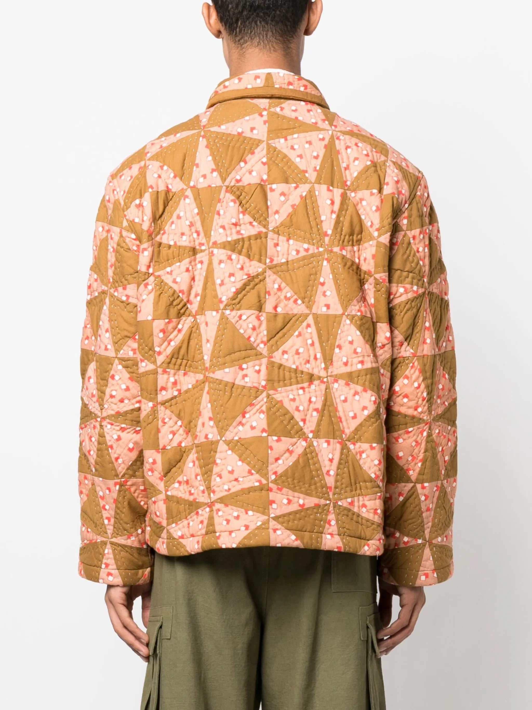 Kaleidoscope quilt jacket