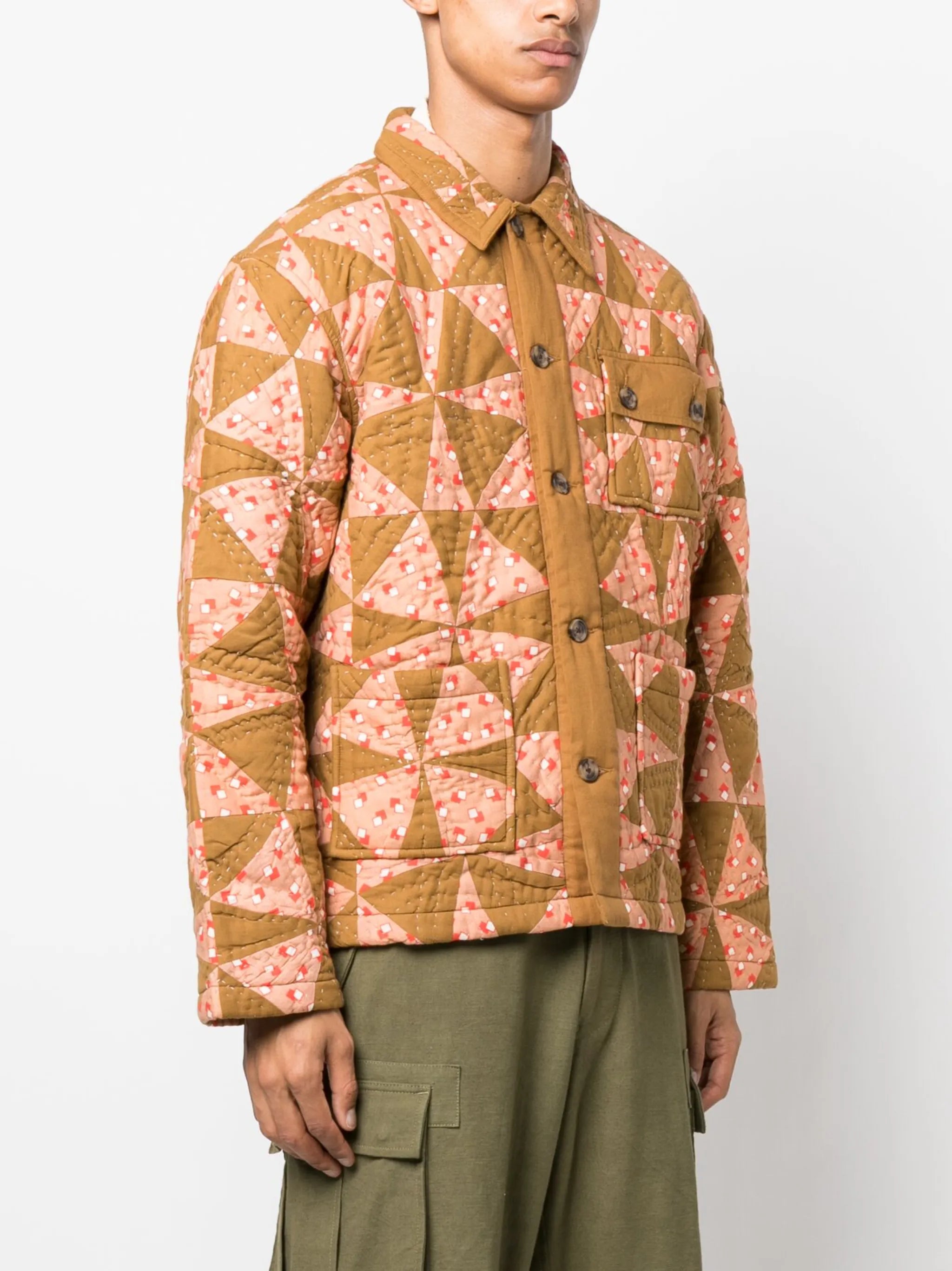 Kaleidoscope quilt jacket