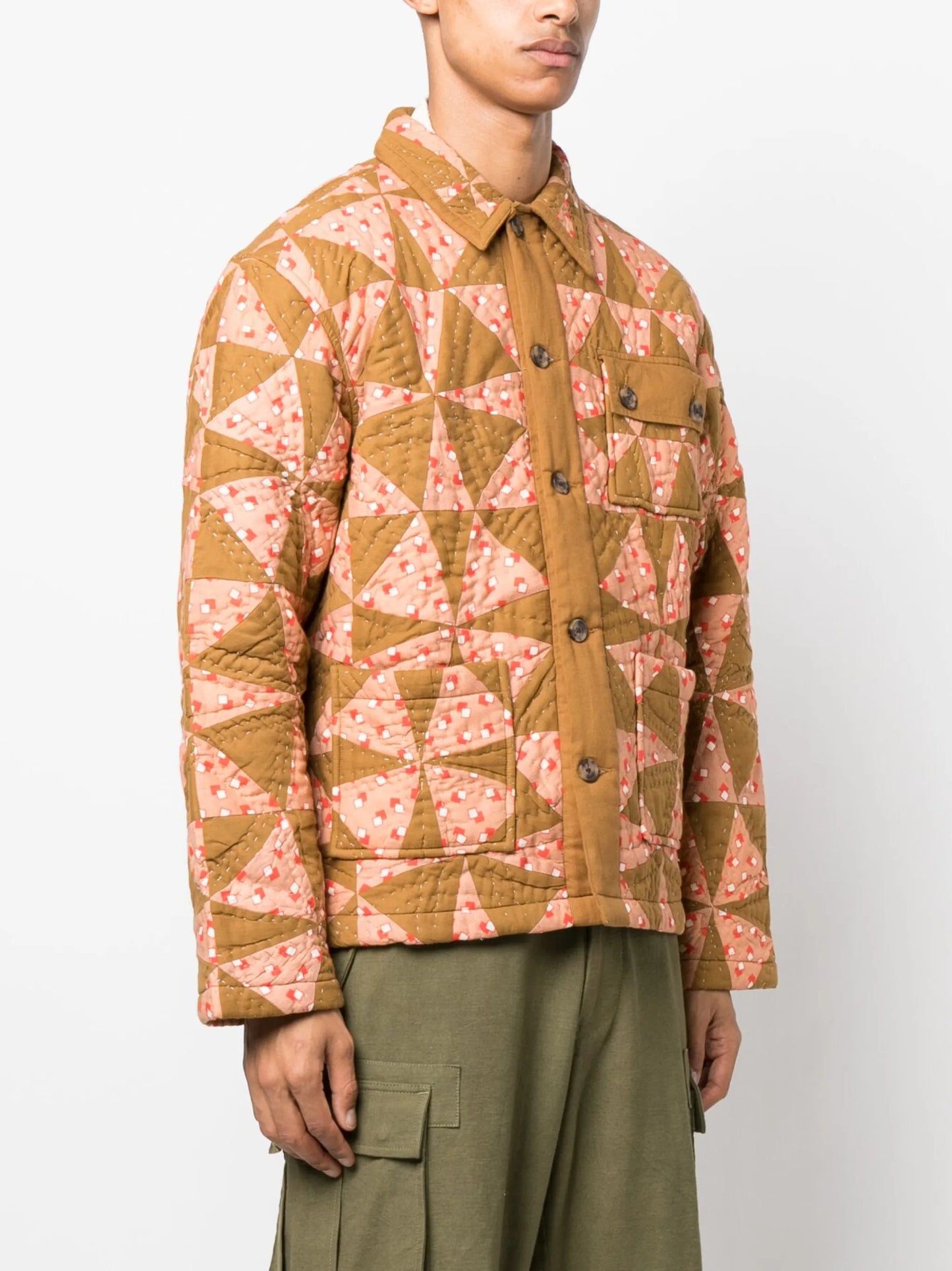 Kaleidoscope quilt jacket