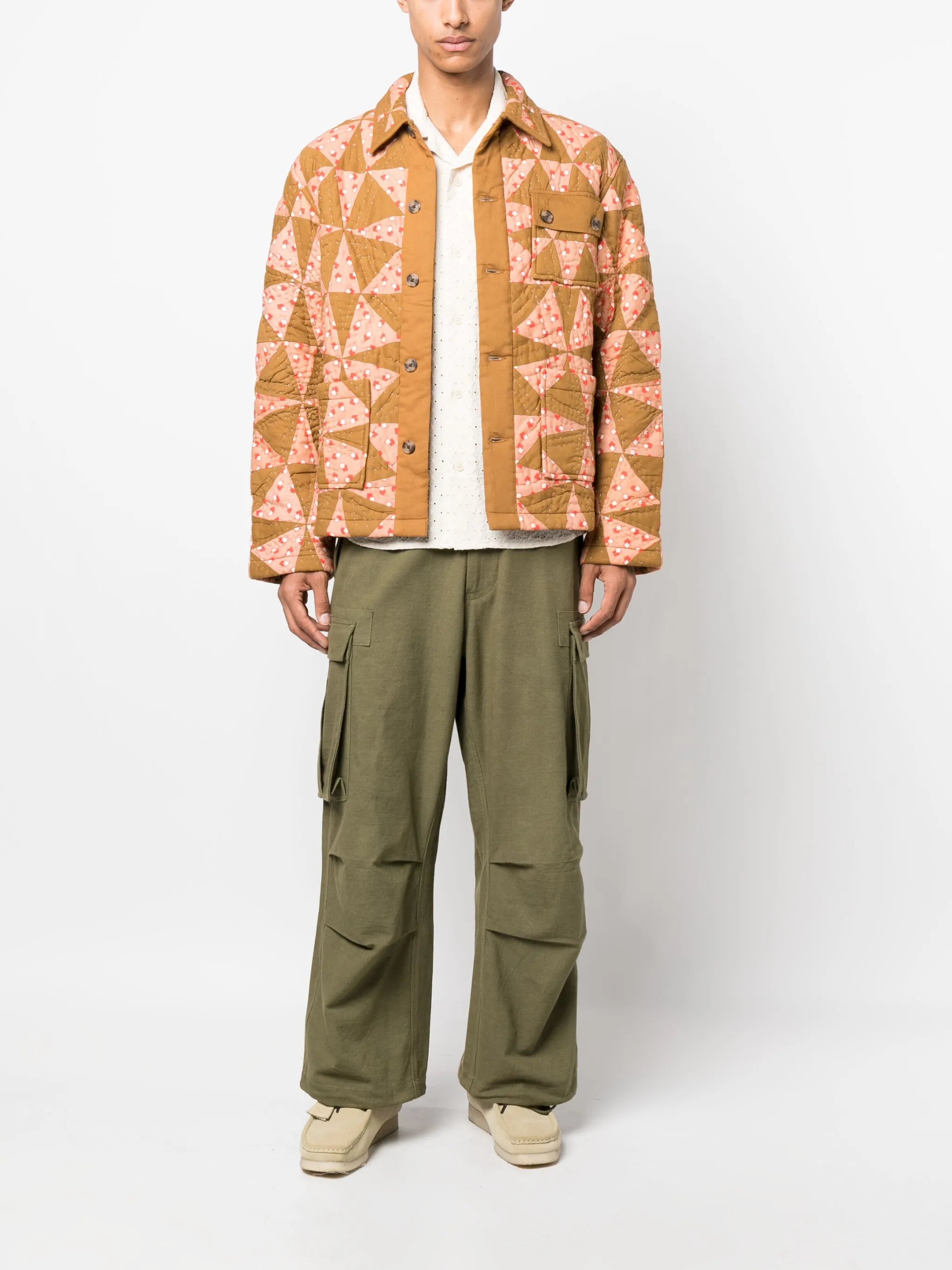 Kaleidoscope quilt jacket