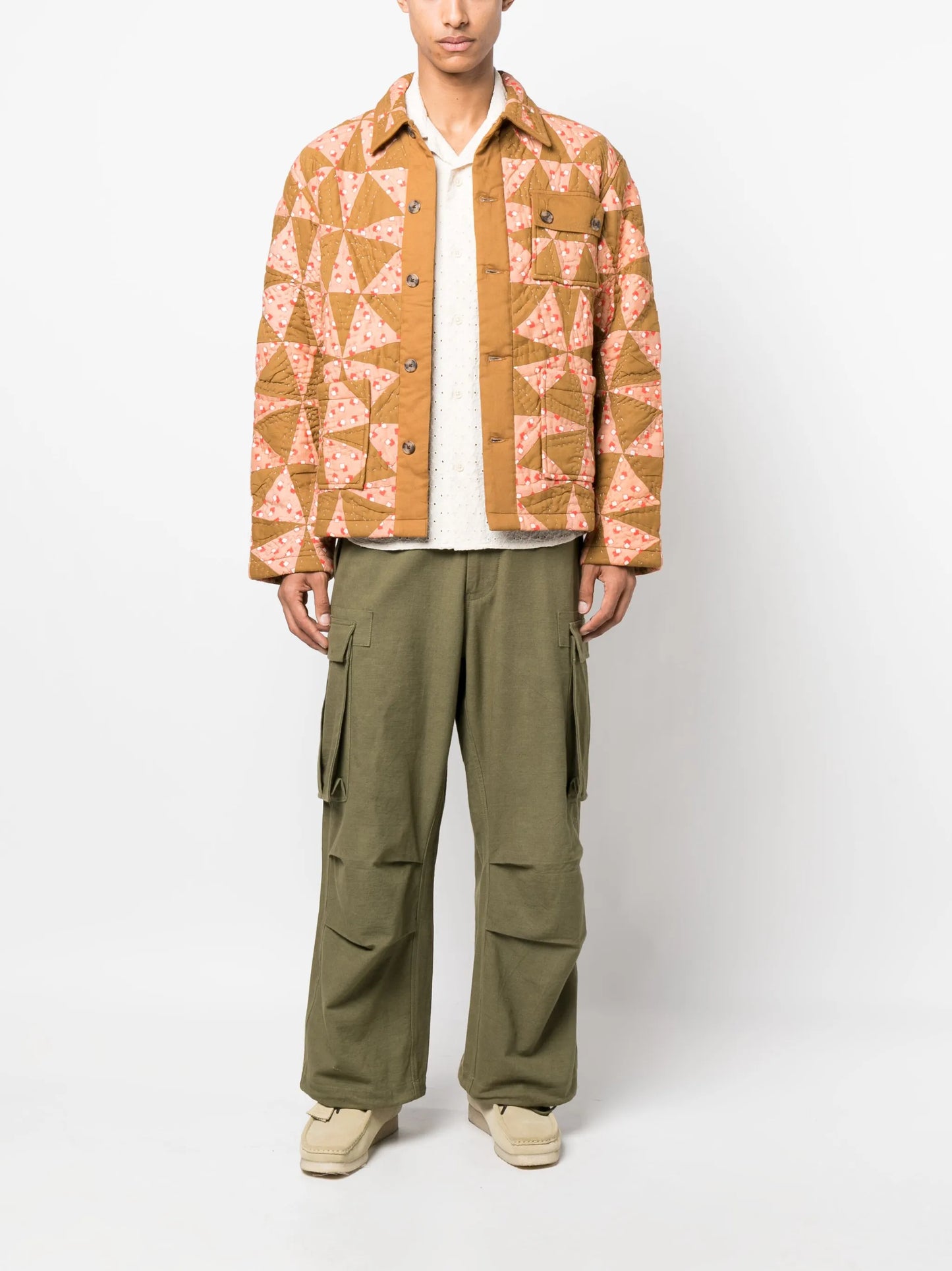 Kaleidoscope quilt jacket