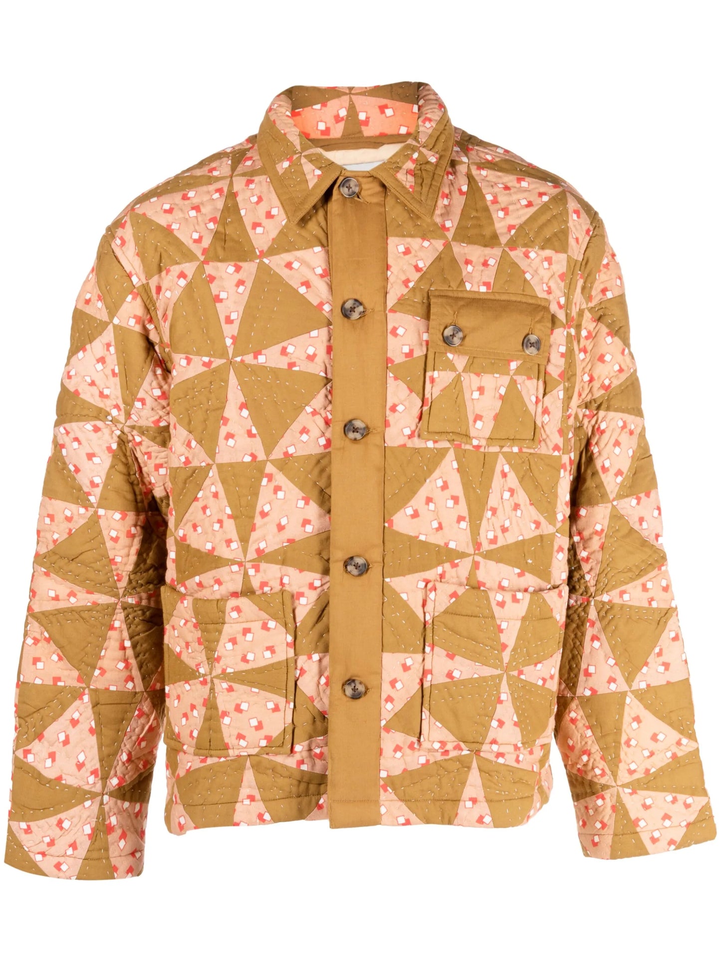 Kaleidoscope quilt jacket