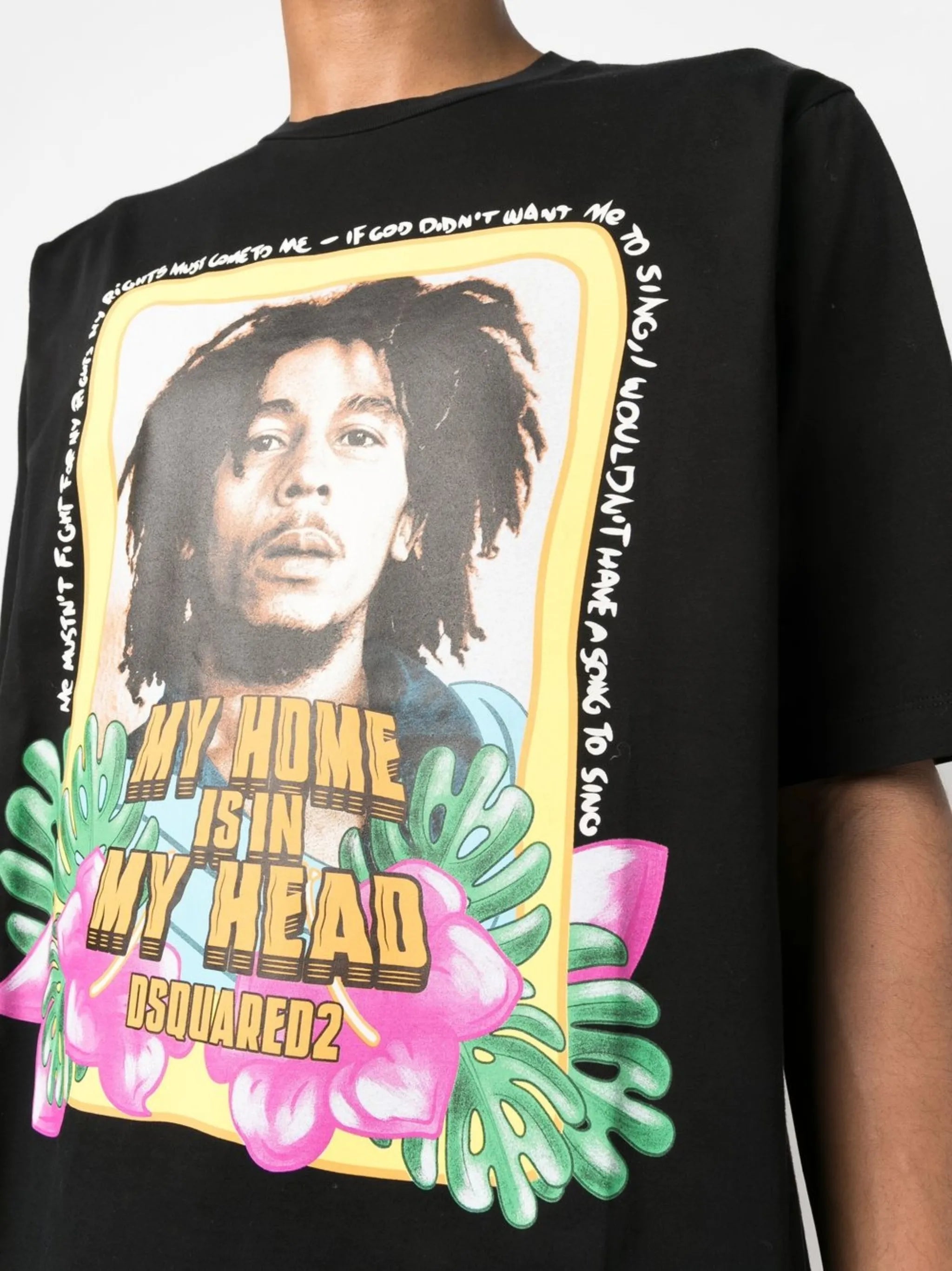 graphic-print crew-neck T-shirt