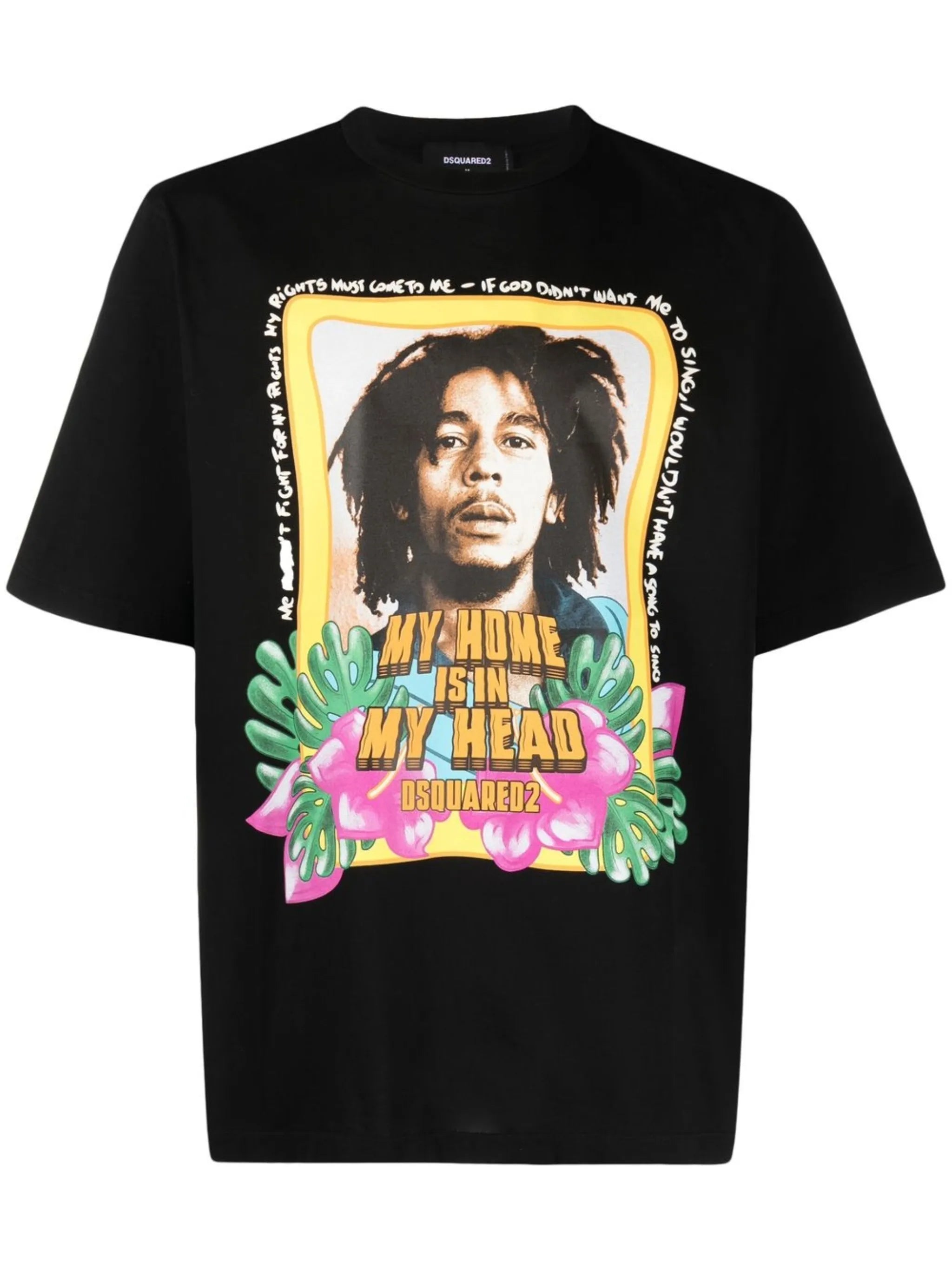 graphic-print crew-neck T-shirt