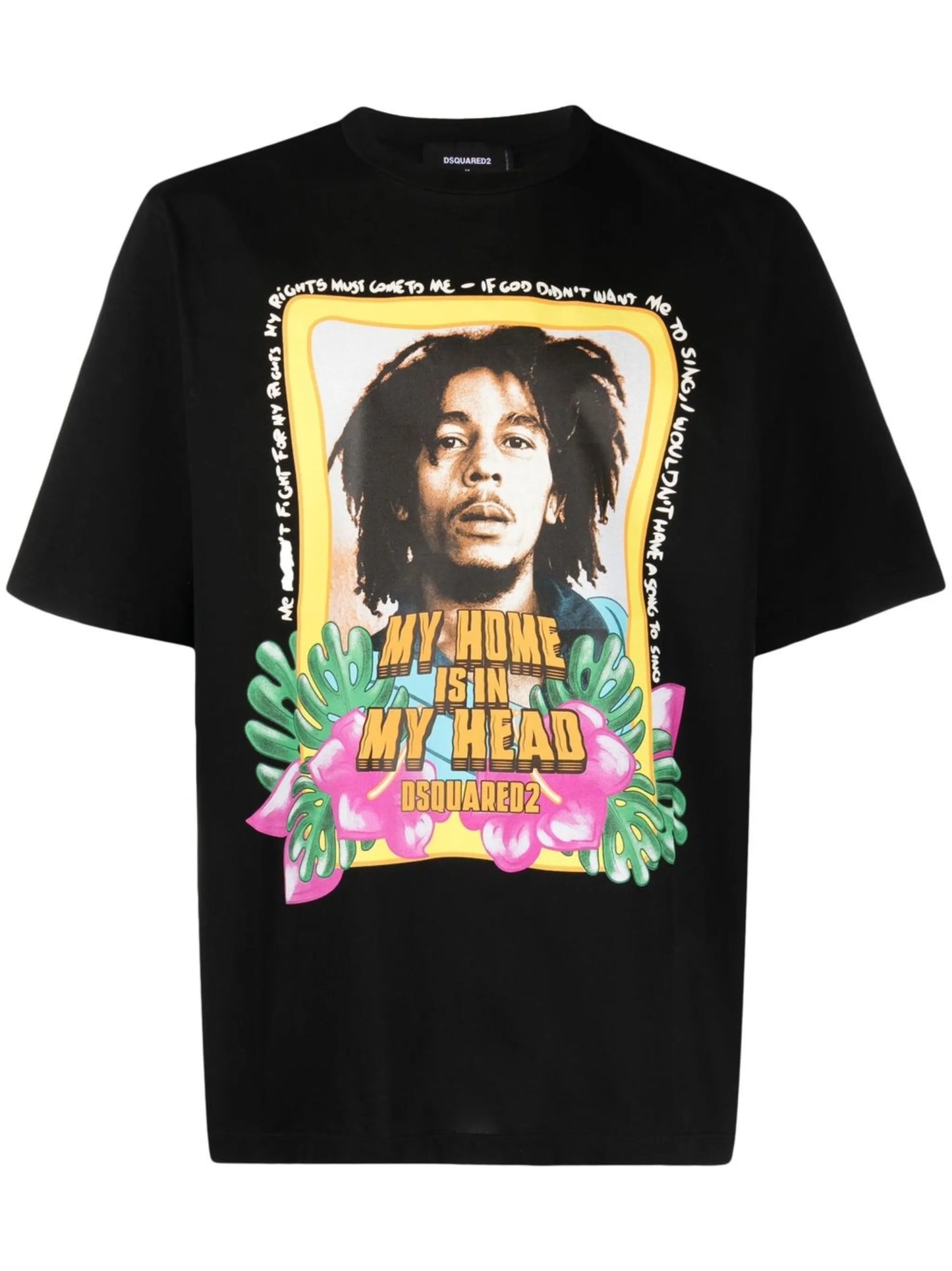 graphic-print crew-neck T-shirt