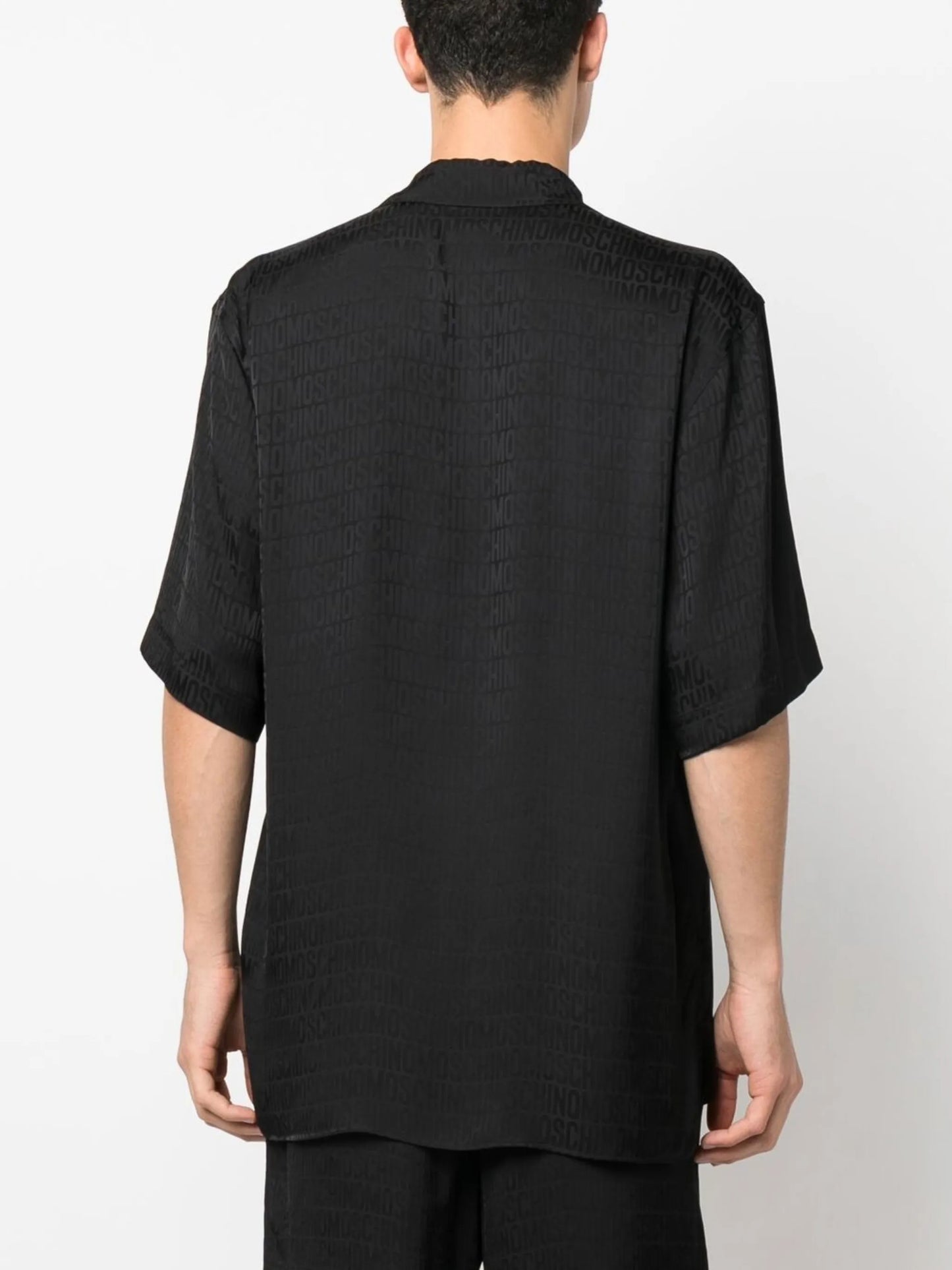 all-over logo-print shirt