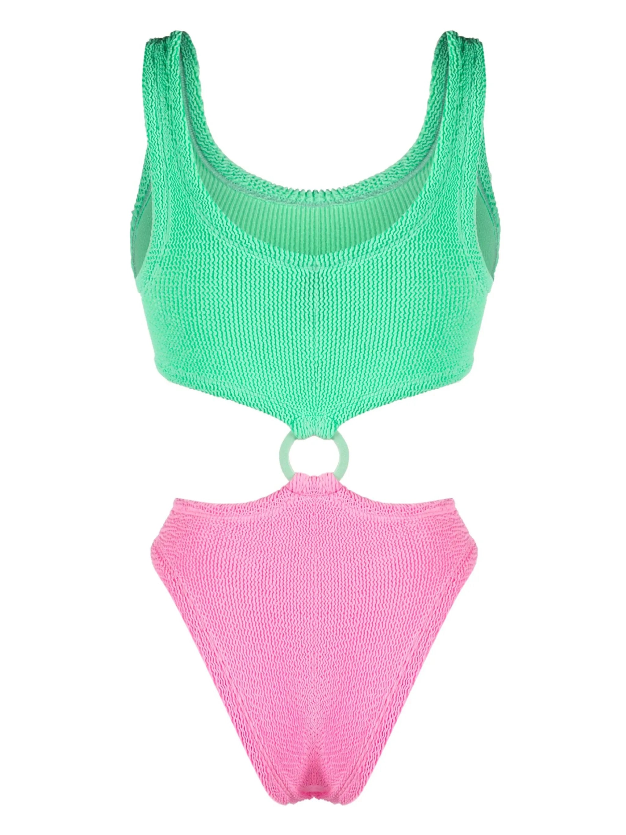 Paige cut-out-detail swimsuit