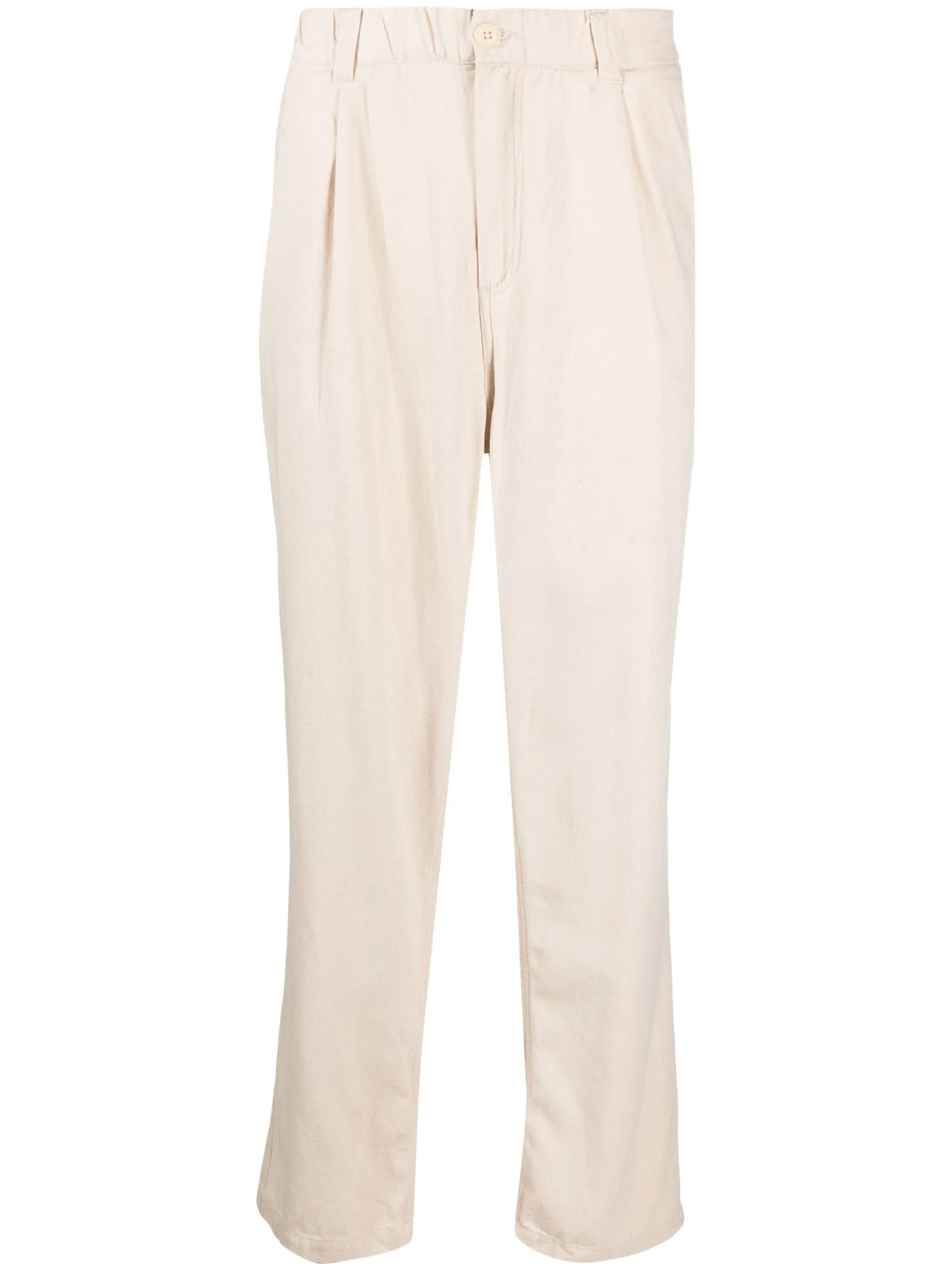 straight-leg trousers