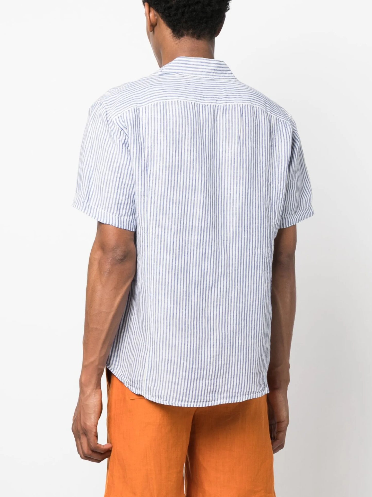 striped linen shirt