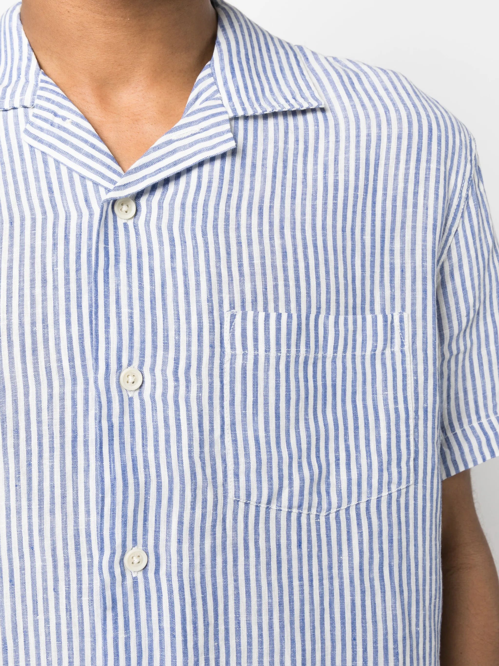 striped linen shirt